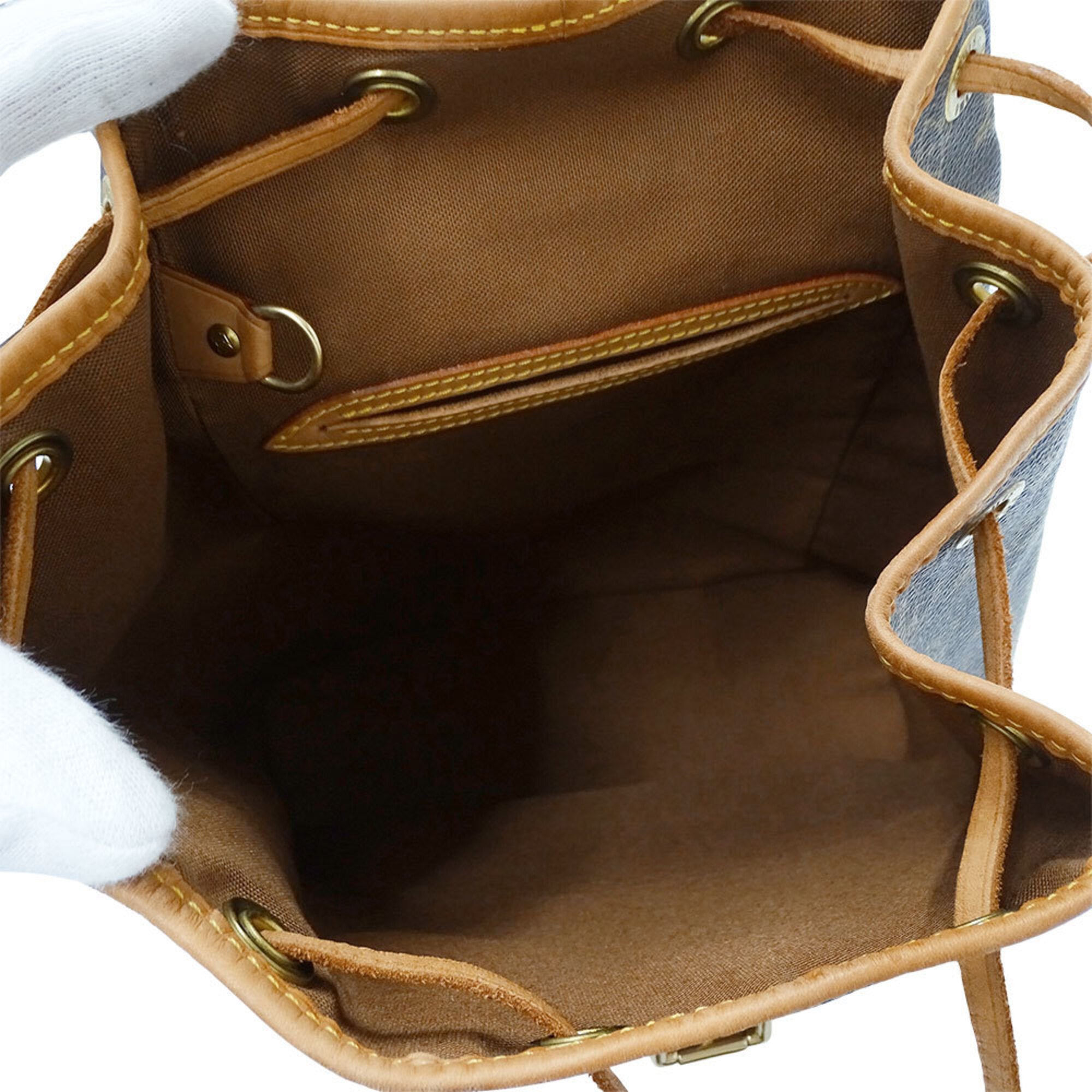 Louis Vuitton Brown Monogram Canvas Backpack (Pre-Owned)