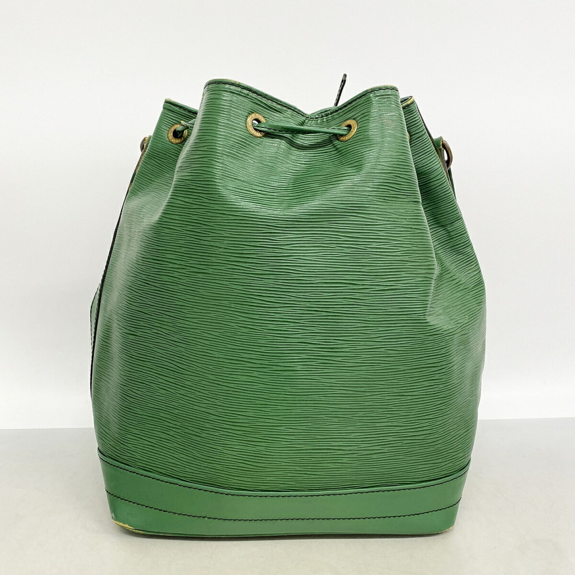 Louis Vuitton Borneo Green Shoulder Bag (Pre-Owned)