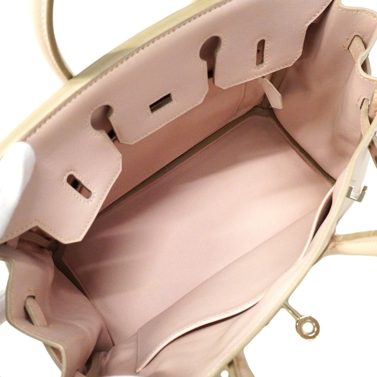 Hermes Pink Swift Leather Handbag (Pre-Owned)