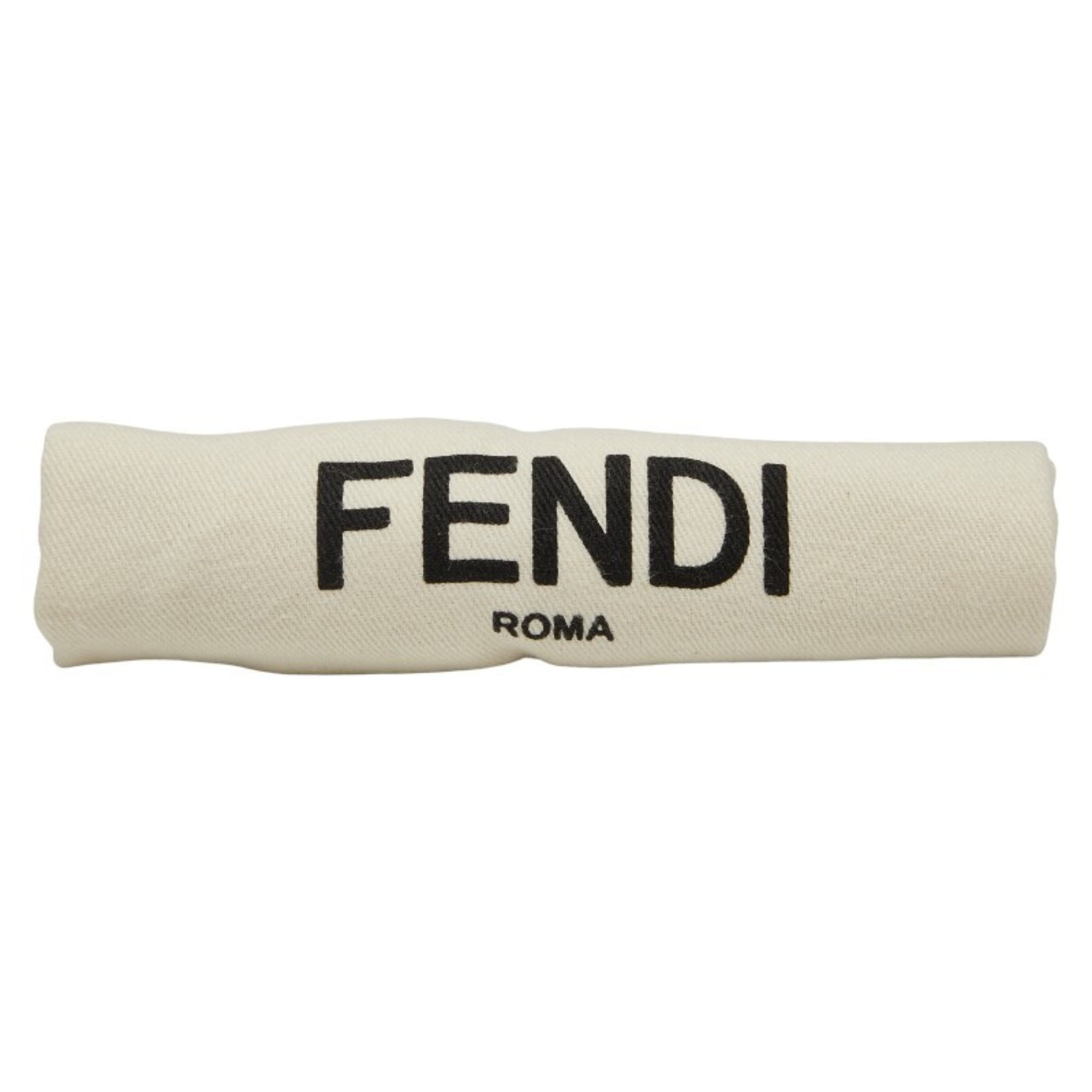 Fendi Black Leather Shoulder Bag (Pre-Owned)