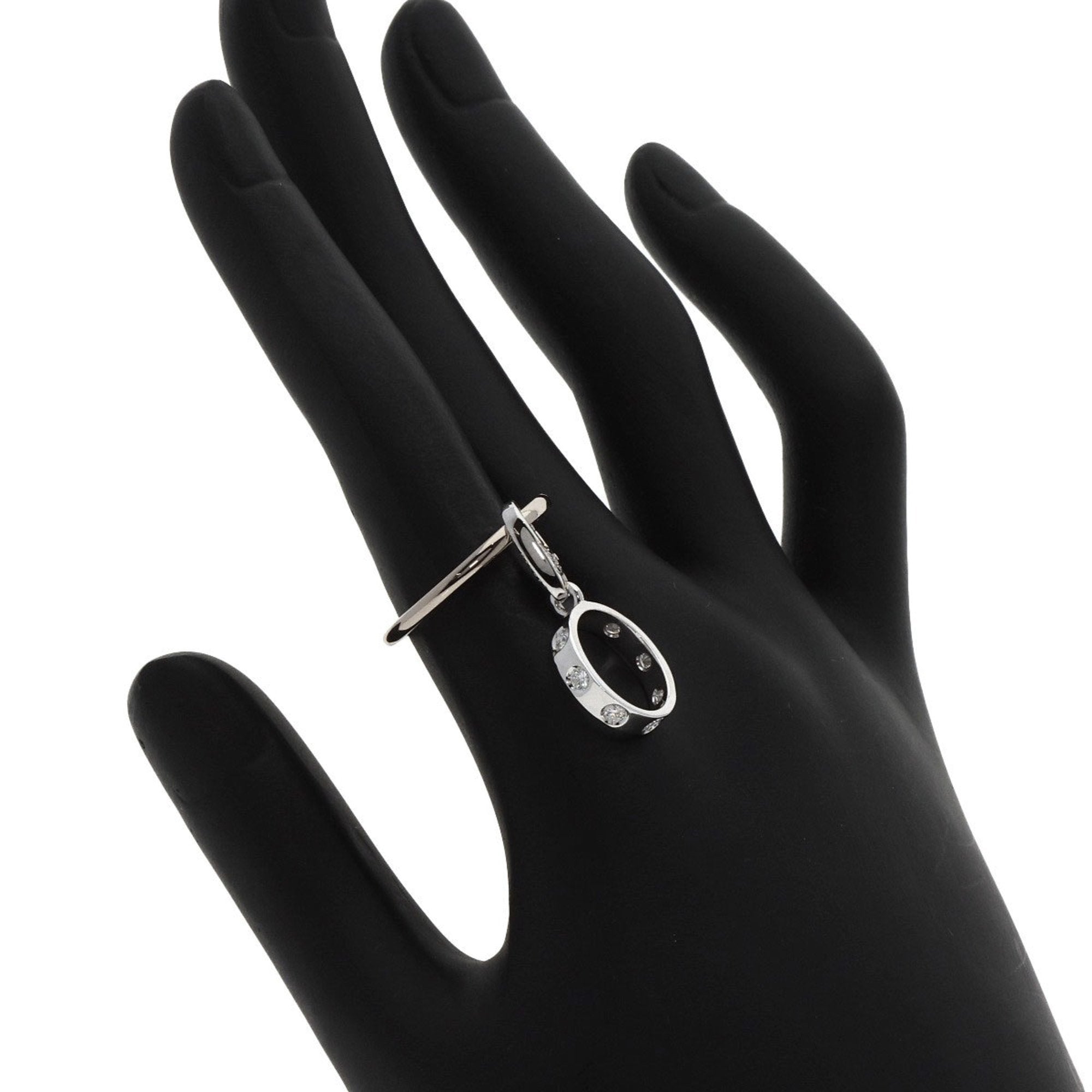 Cartier White Gold White Gold (18K) Band Ring (Pre-Owned)