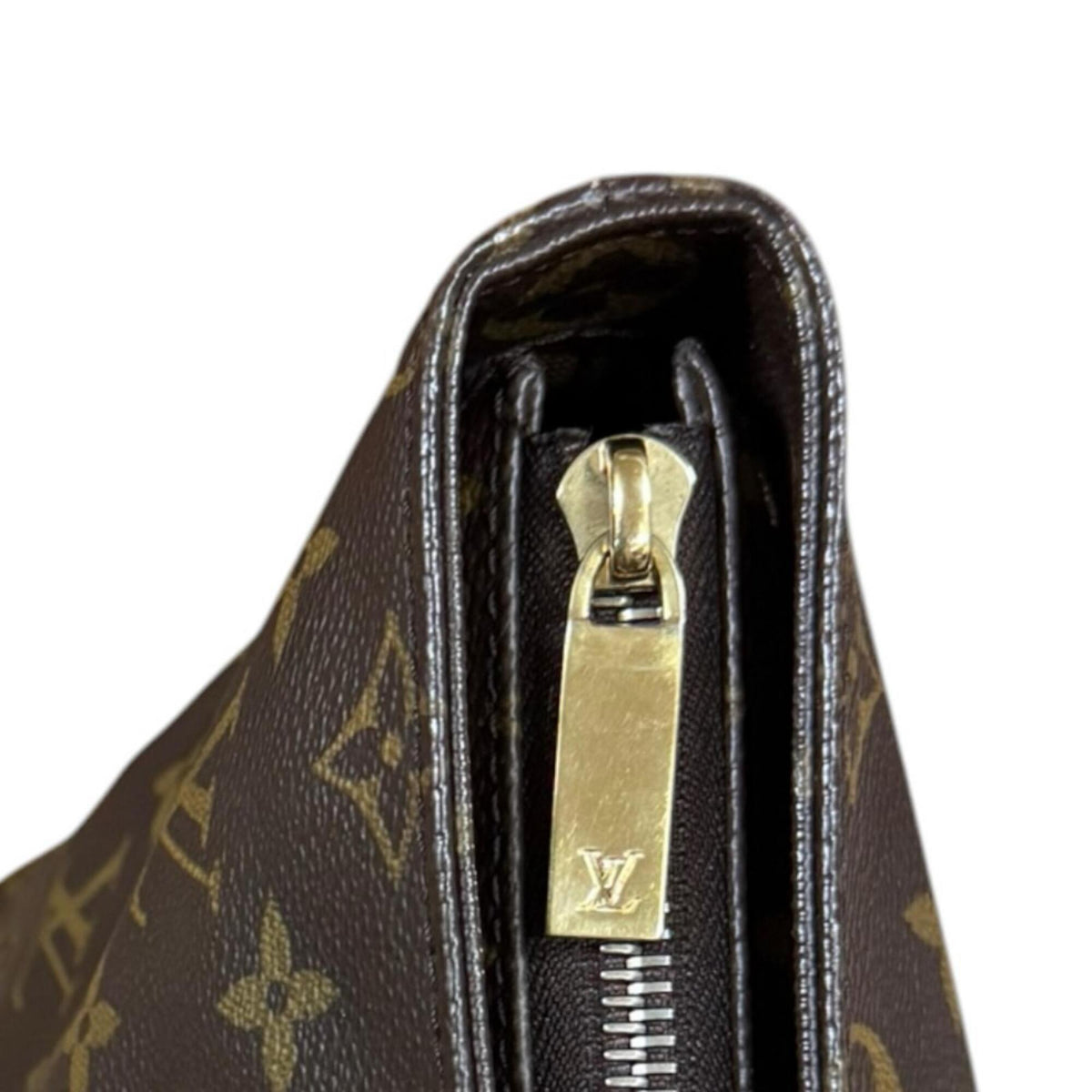 Louis Vuitton Brown Monogram Canvas Tote Bag (Pre-Owned)