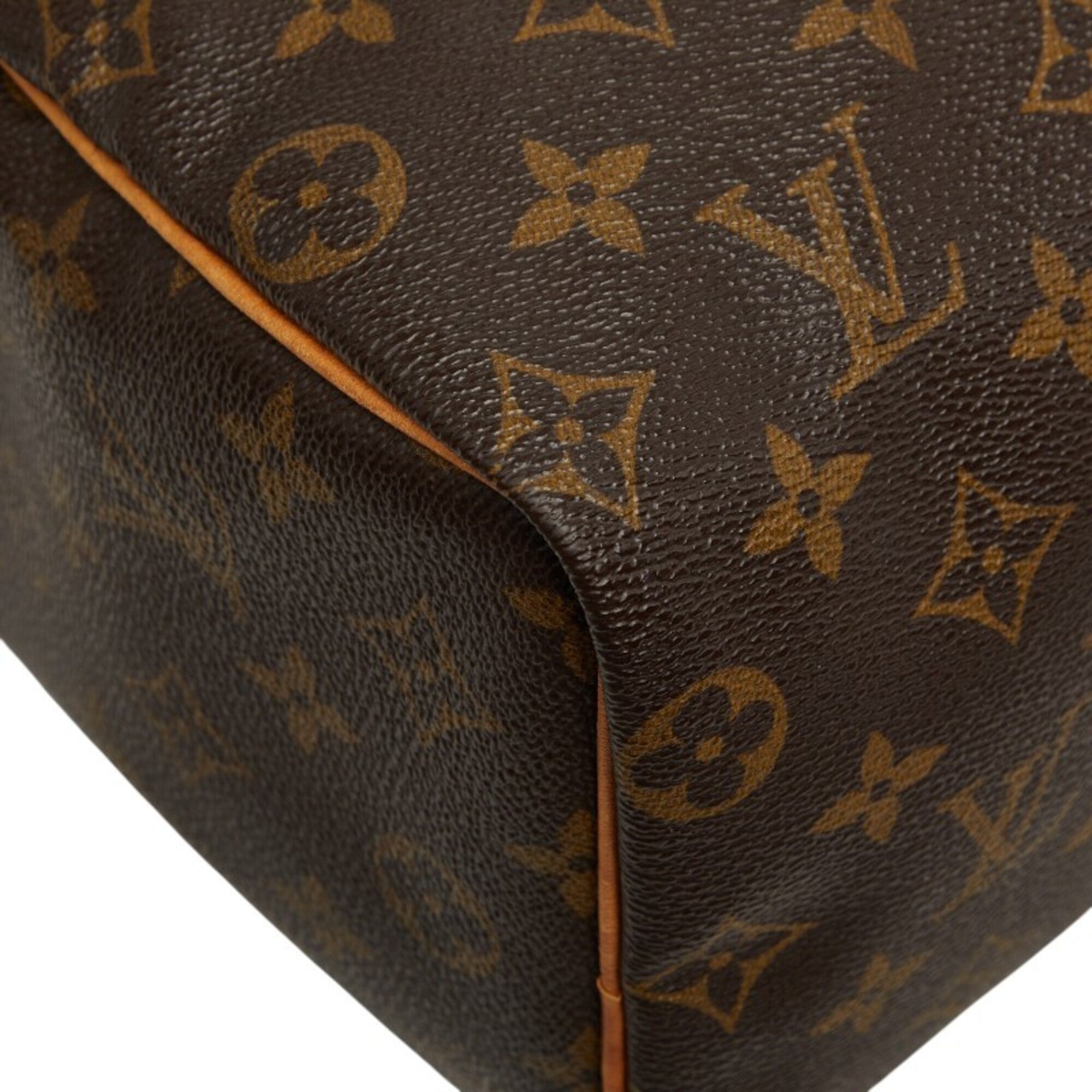 Louis Vuitton Brown Monogram Pvc Leather Handbag (Pre-Owned)