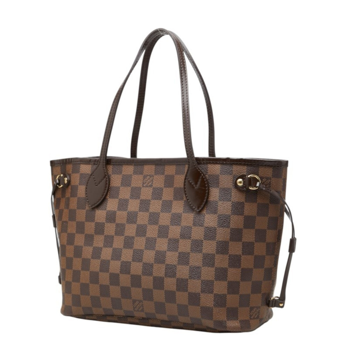 Louis Vuitton Brown Pvc Leather Handbag Tote Bag (Pre-Owned)