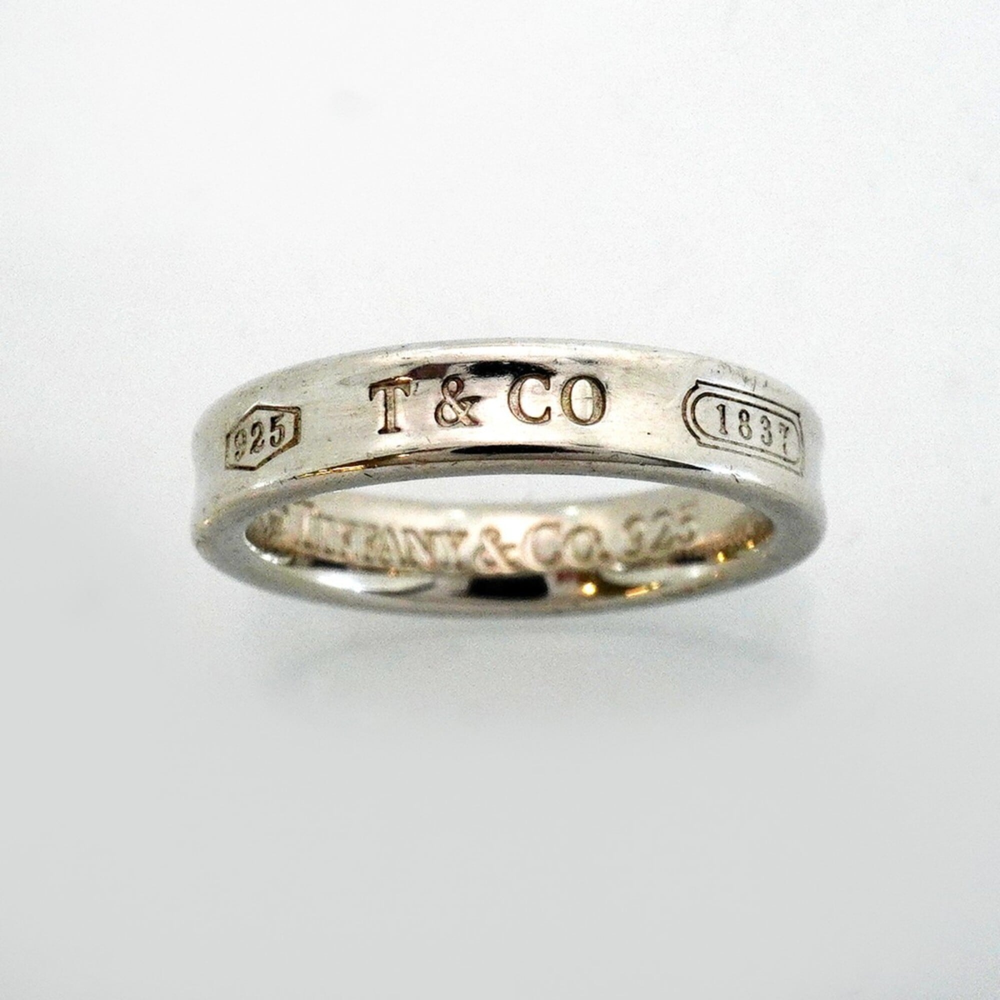 Tiffany Silver 925 Band Ring (Pre-Owned)