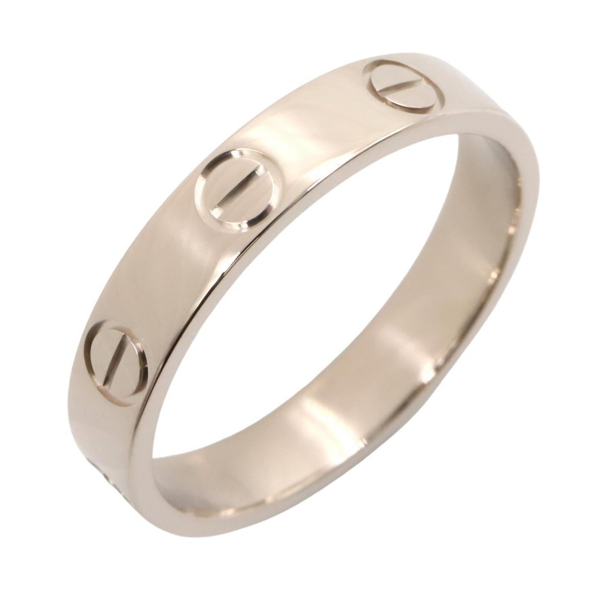 Cartier Silver White Gold (18K) Band Ring (Pre-Owned)