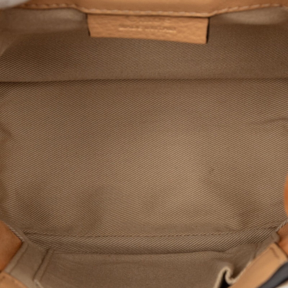 Chloé Beige Grayish Suede Leather Backpack Handbag (Pre-Owned)