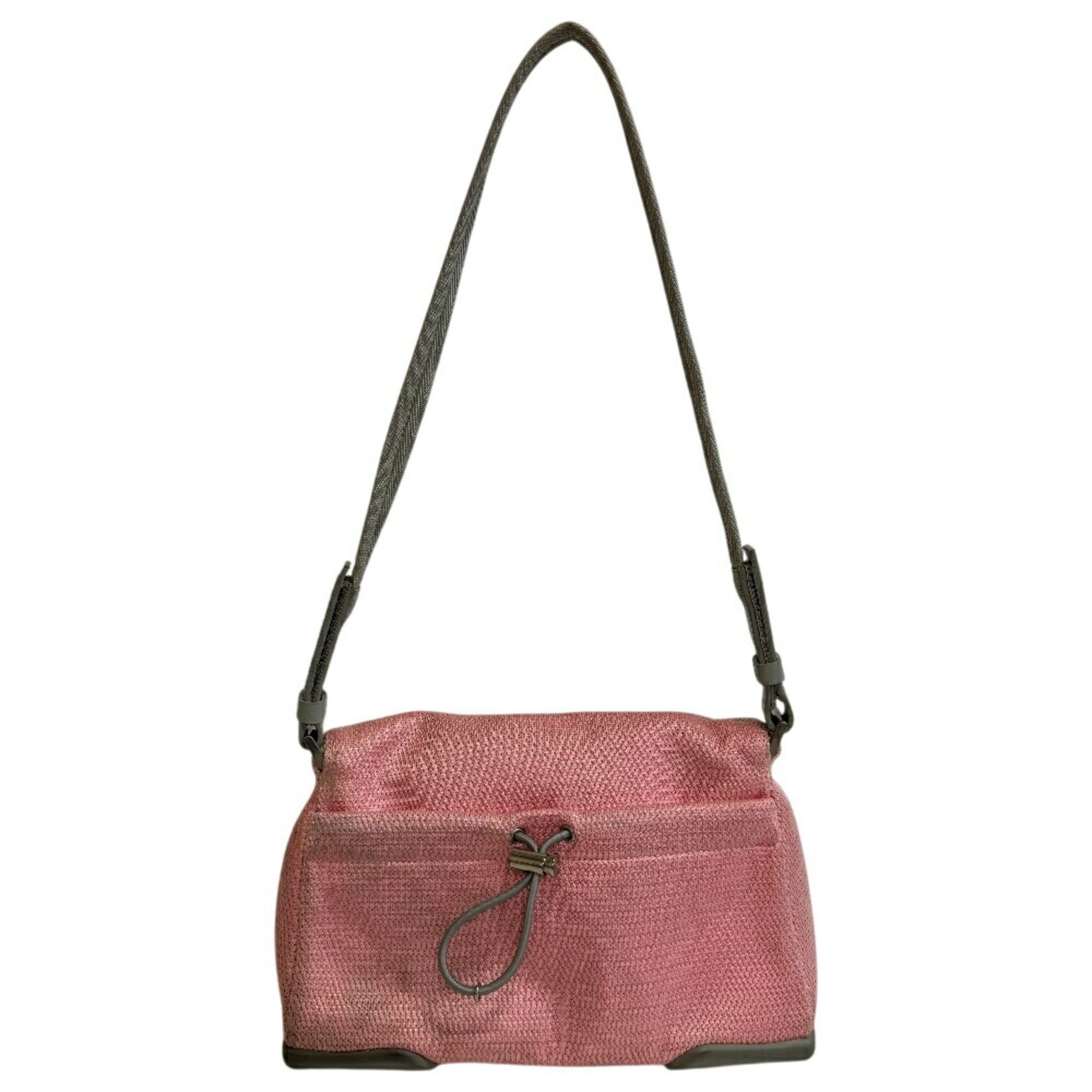 Prada Pink Nylon Shoulder Bag (Pre-Owned)