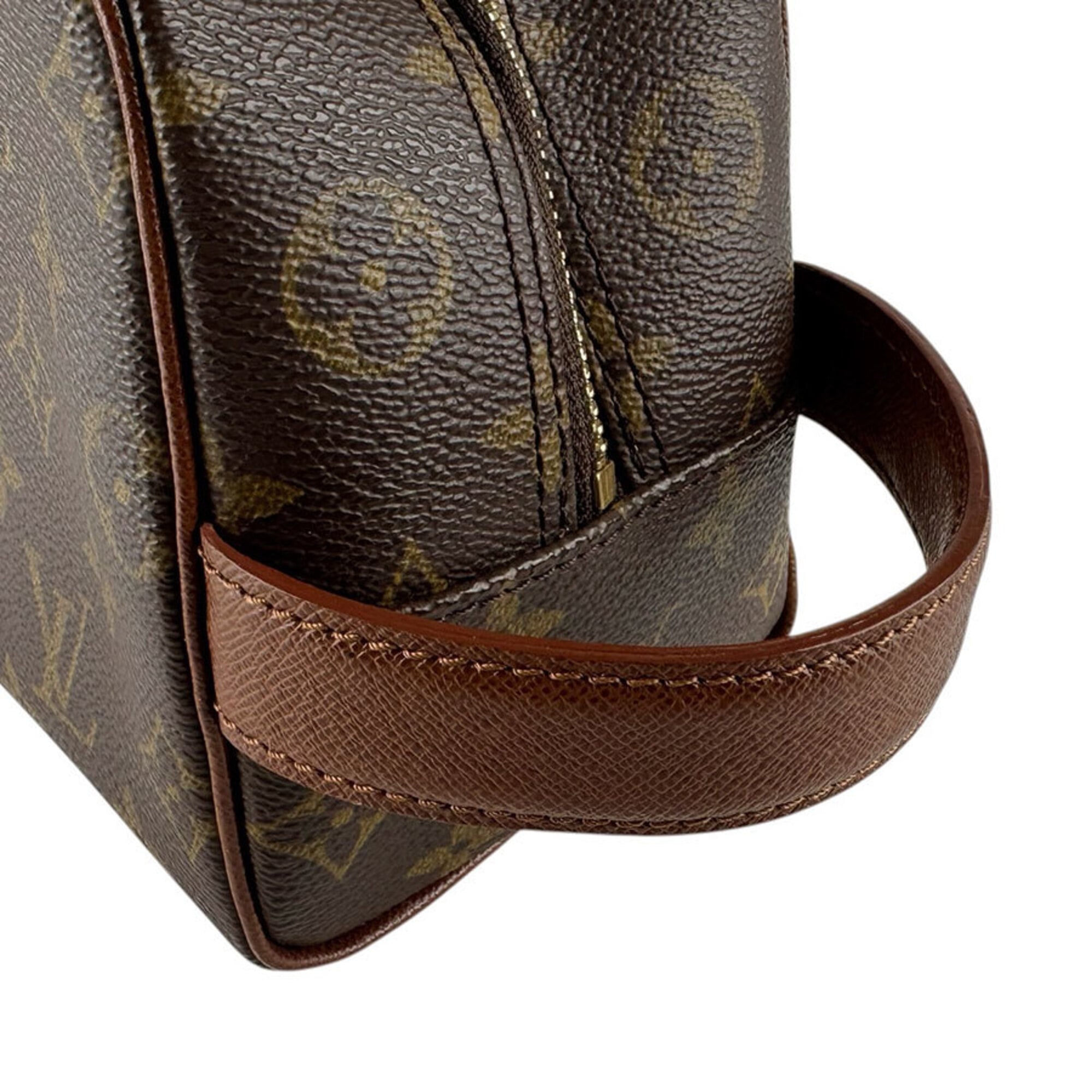 Louis Vuitton Brown Monogram Monogram Clutch Bag Pouch (Pre-Owned)