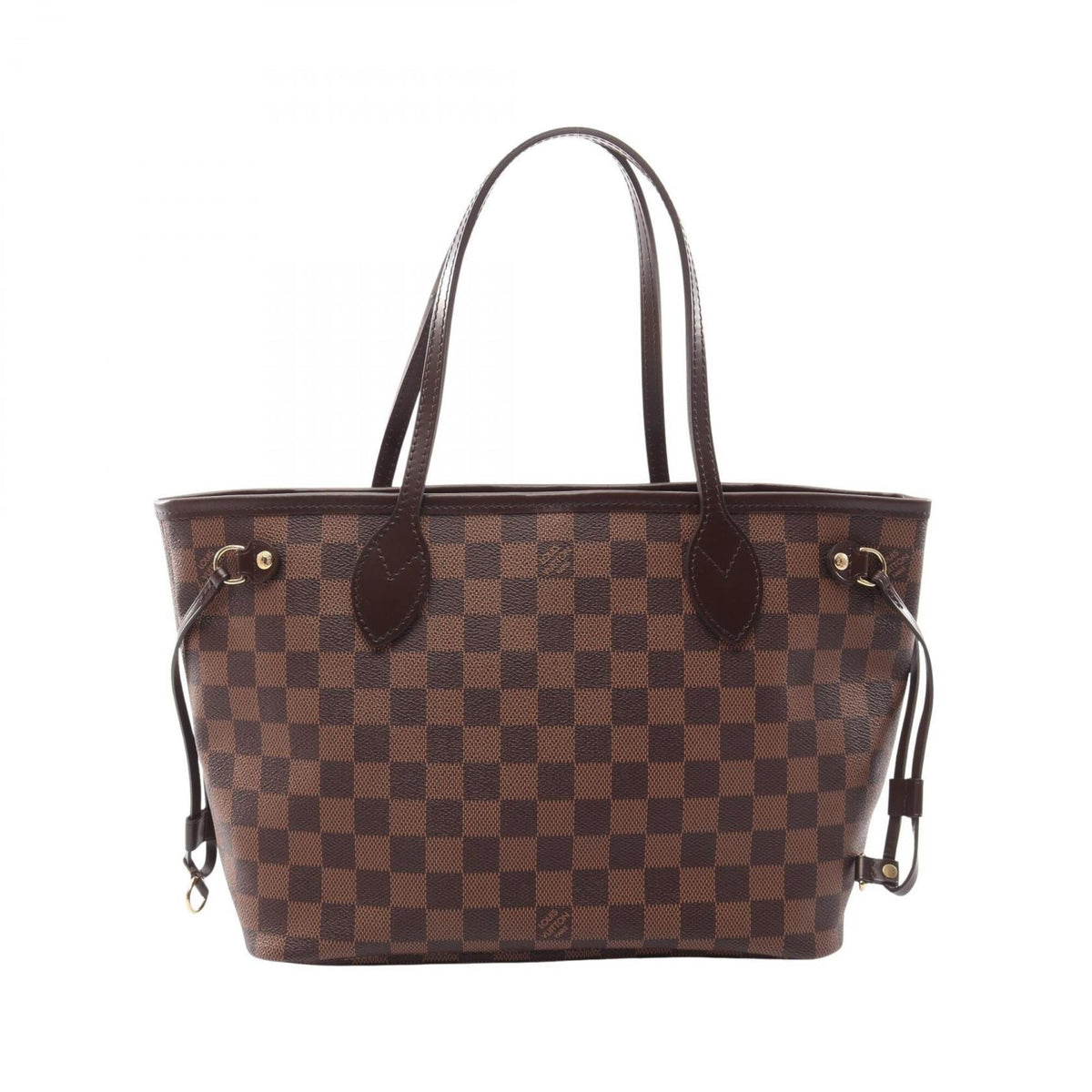 Louis Vuitton Brown Damier Canvas Coated Canvas Damier Canvas Leather Handbag Tote Bag (Pre-Owned)