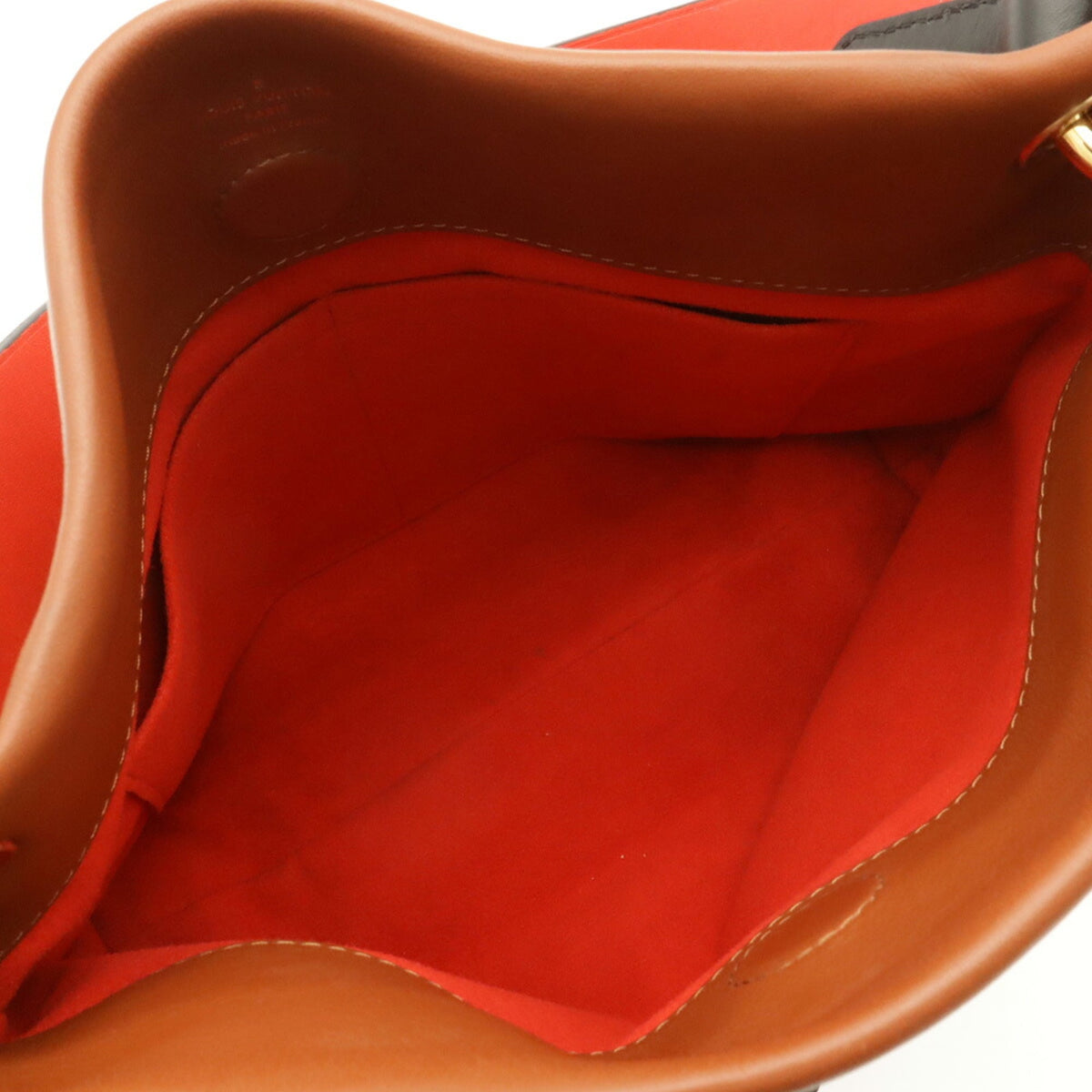Louis Vuitton Caramel Galle Monogram Red Color Monogram Handbag Shoulder Bag (Pre-Owned)