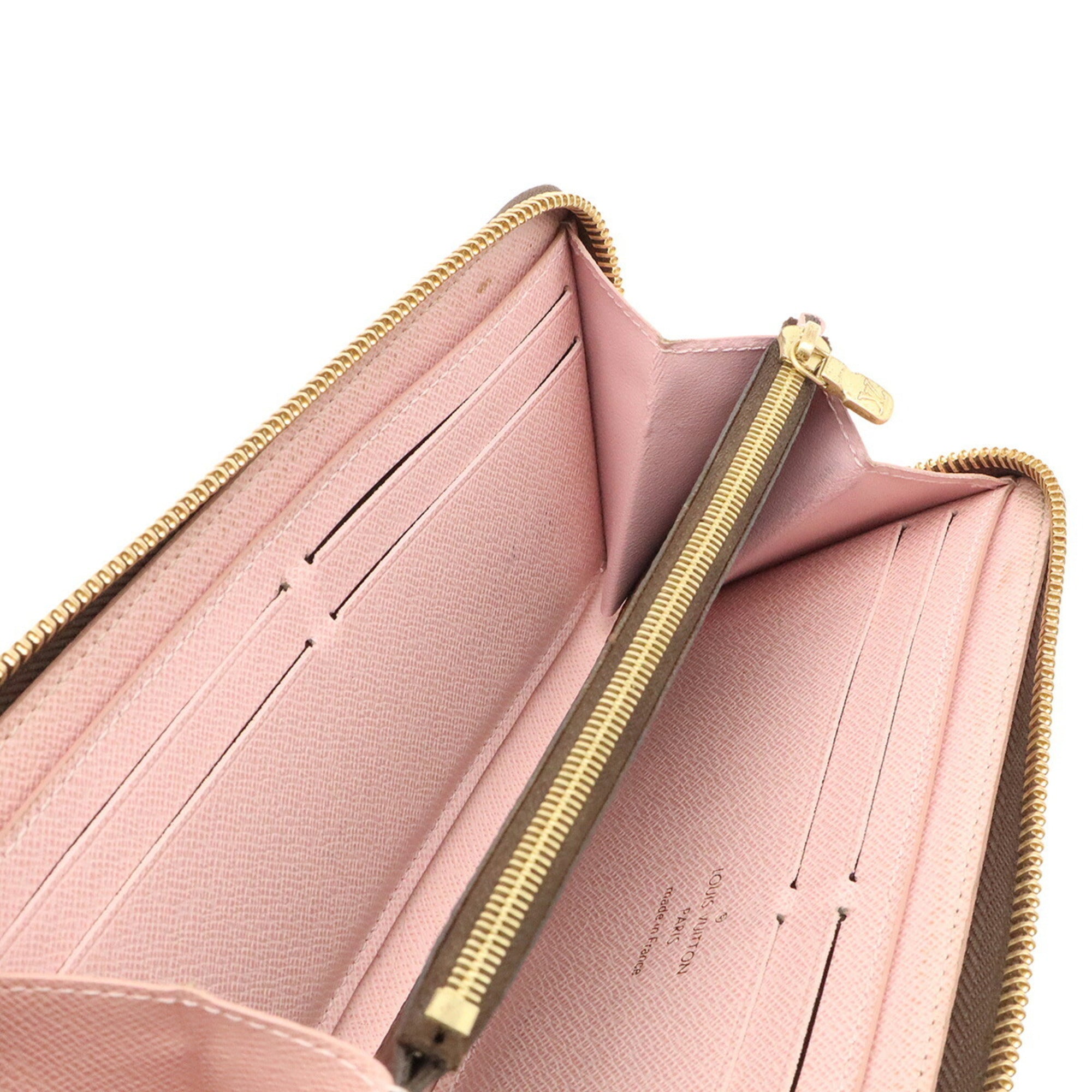 Louis Vuitton Rose Ballerine Monogram Canvas Long Wallet (Bi-Fold) (Pre-Owned)