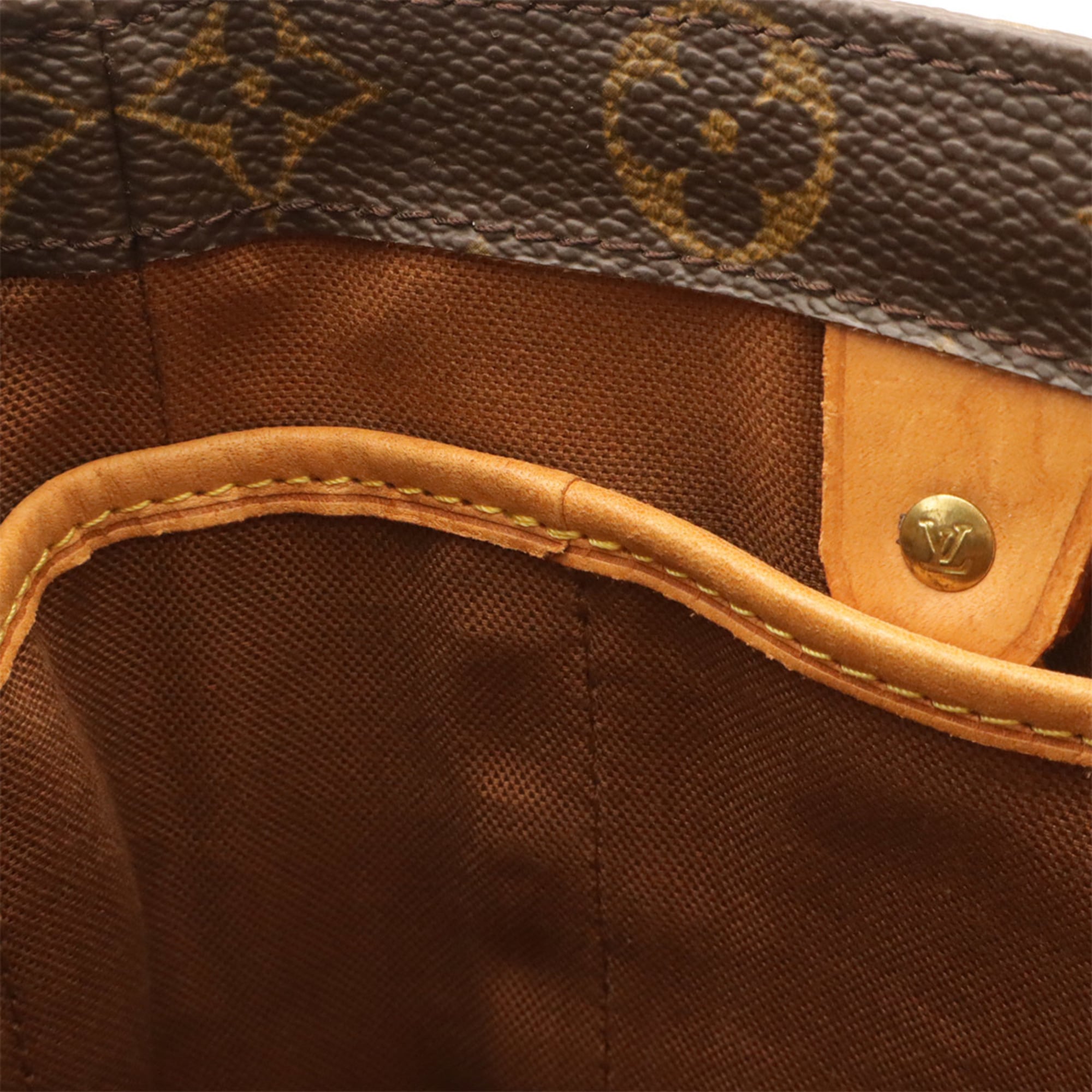Louis Vuitton Brown Monogram Monogram Handbag Tote Bag (Pre-Owned)