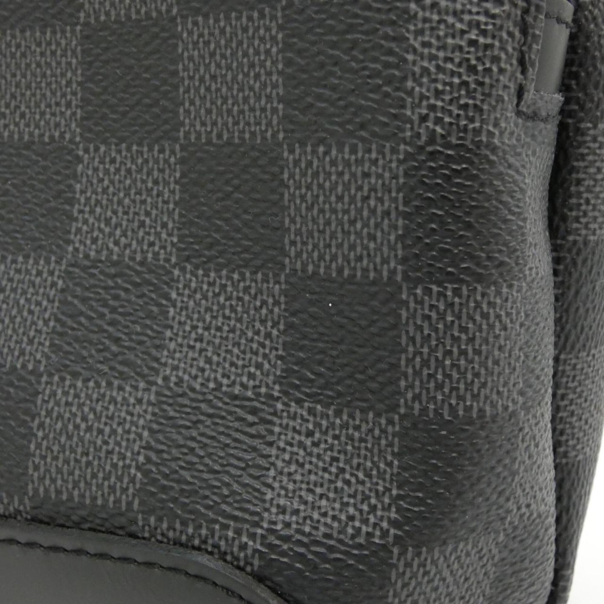 Louis Vuitton Damier Graphite Graphite Coated Canvas Shoulder Bag (Pre-Owned)