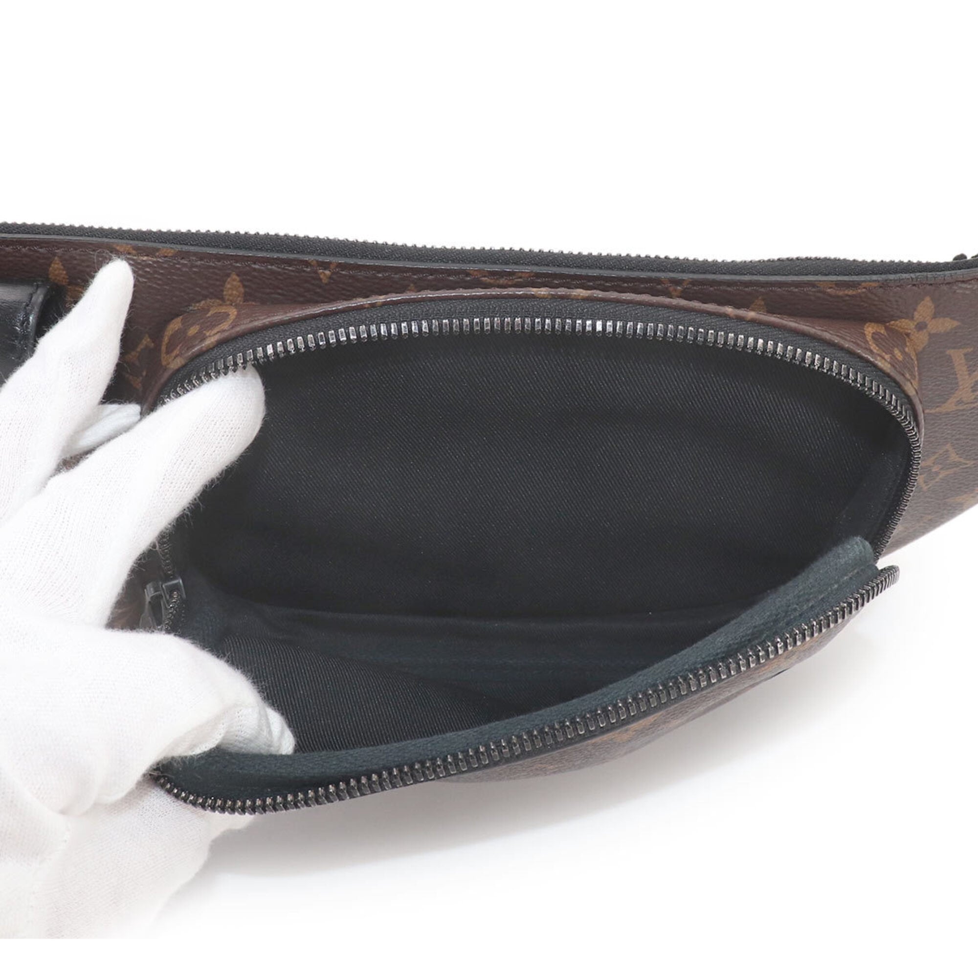 Louis Vuitton Monogram Macassar Fanny Pack Handbag Pouch Sling Bag (Pre-Owned)