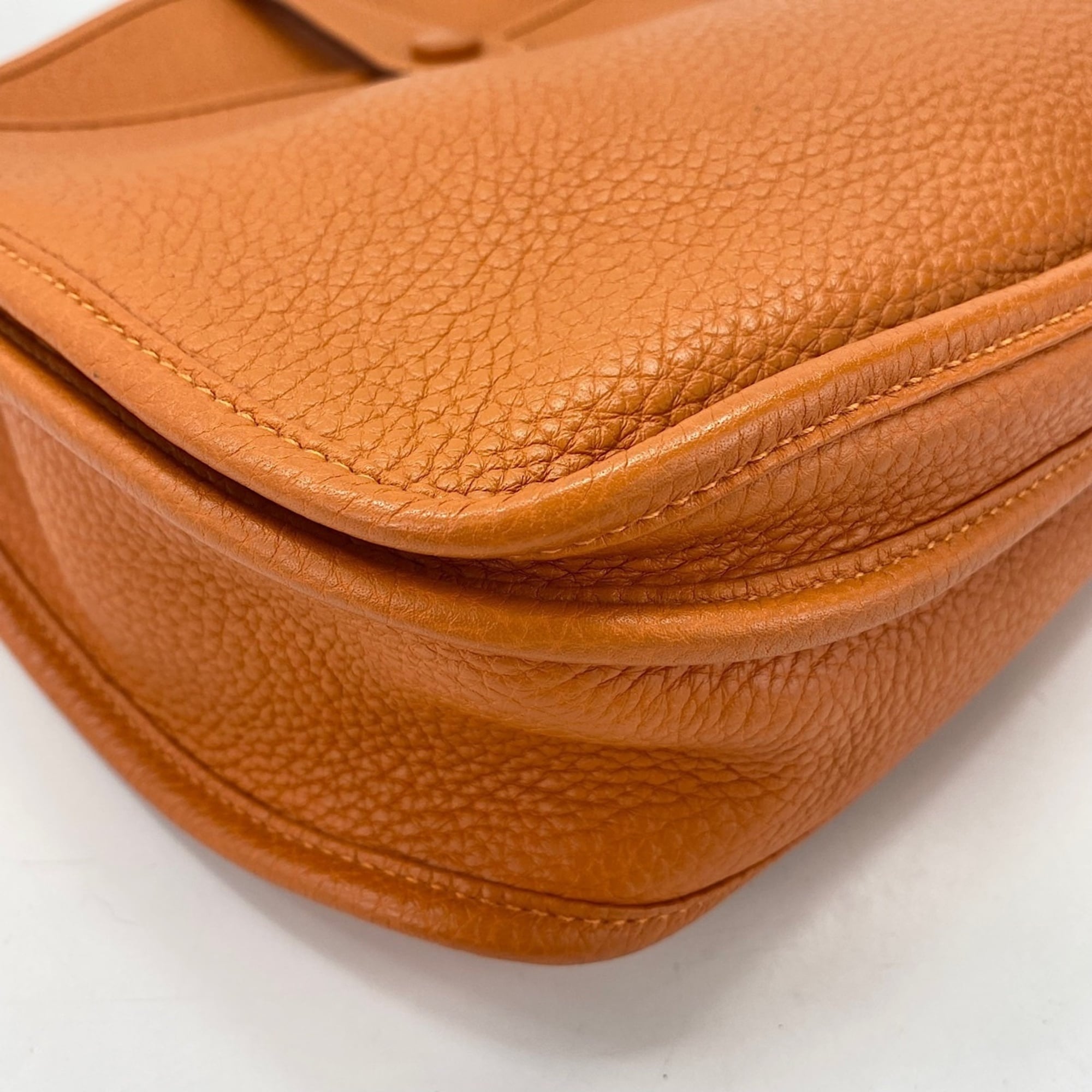 Hermes Evelyne Orange Shoulder Bag (Pre-Owned)