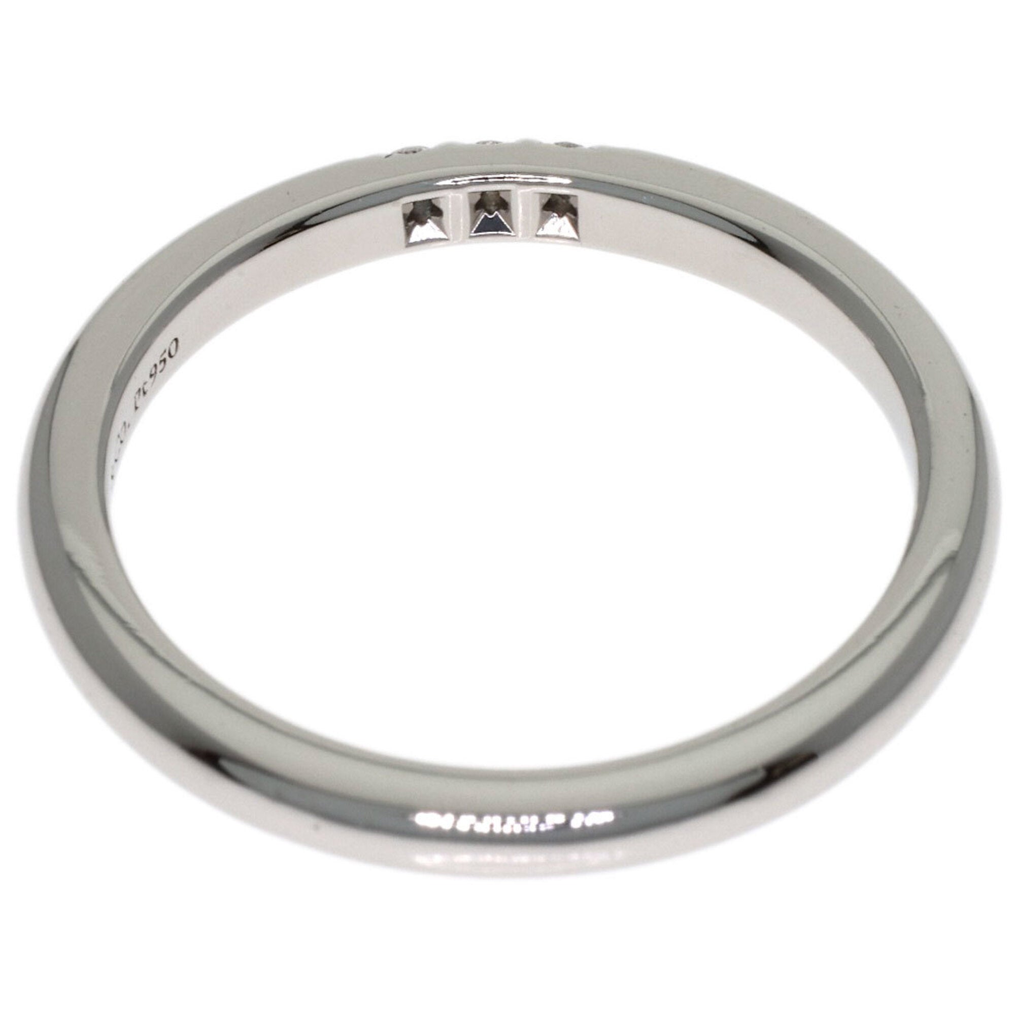 Tiffany Platinum 950 Band Ring (Pre-Owned)