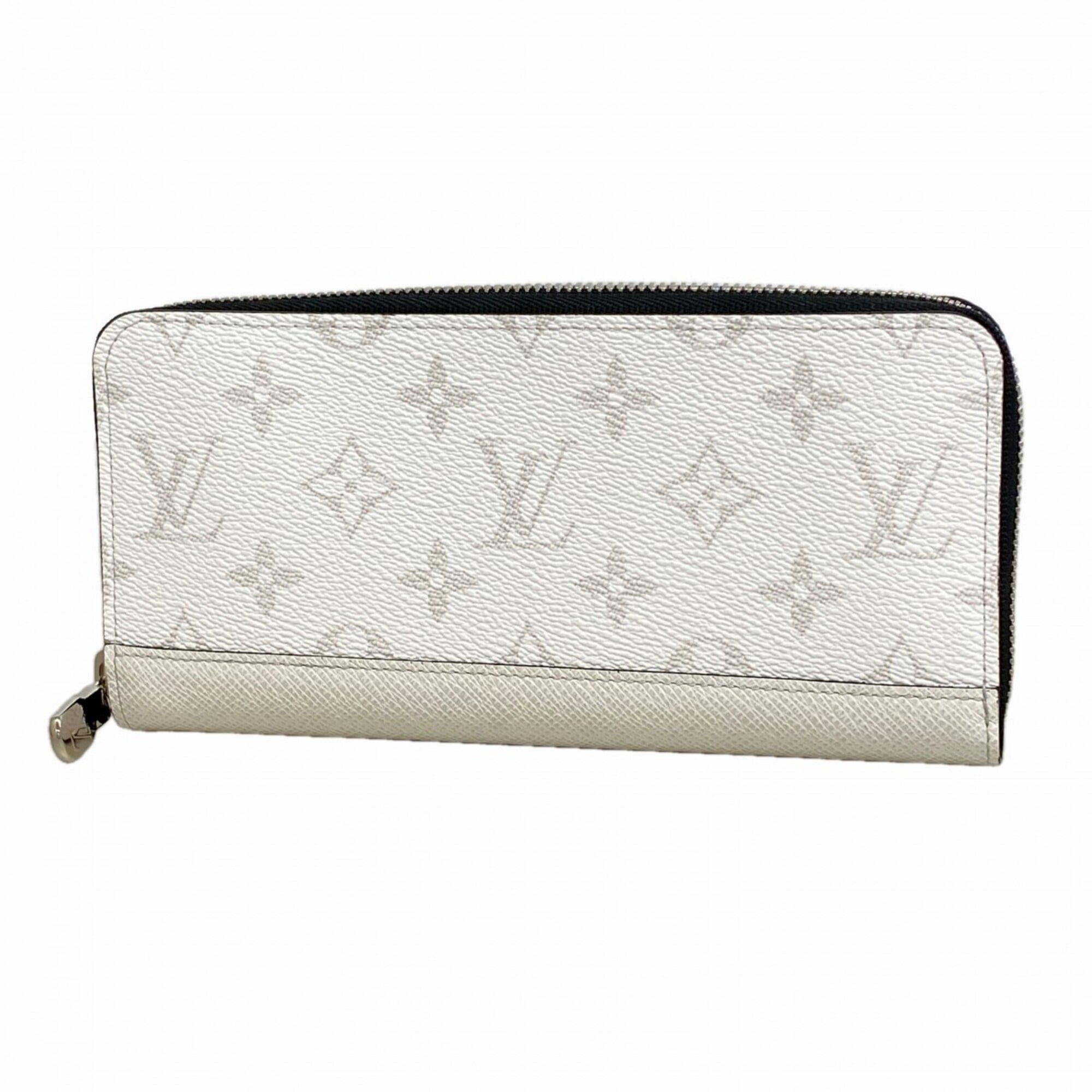 Louis Vuitton White Long Wallet (Bi-Fold) (Pre-Owned)