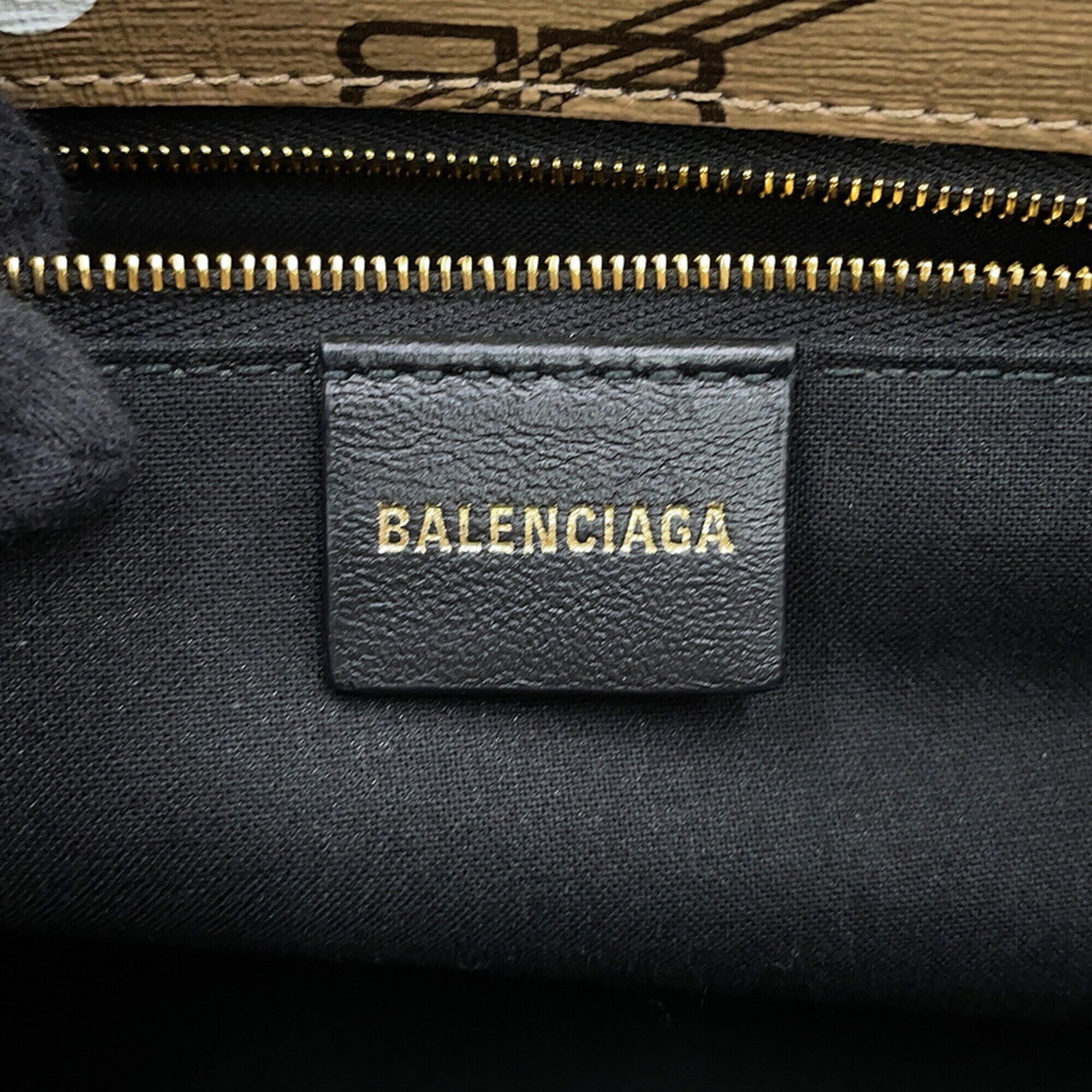 Balenciaga Brown Pvc Handbag (Pre-Owned)