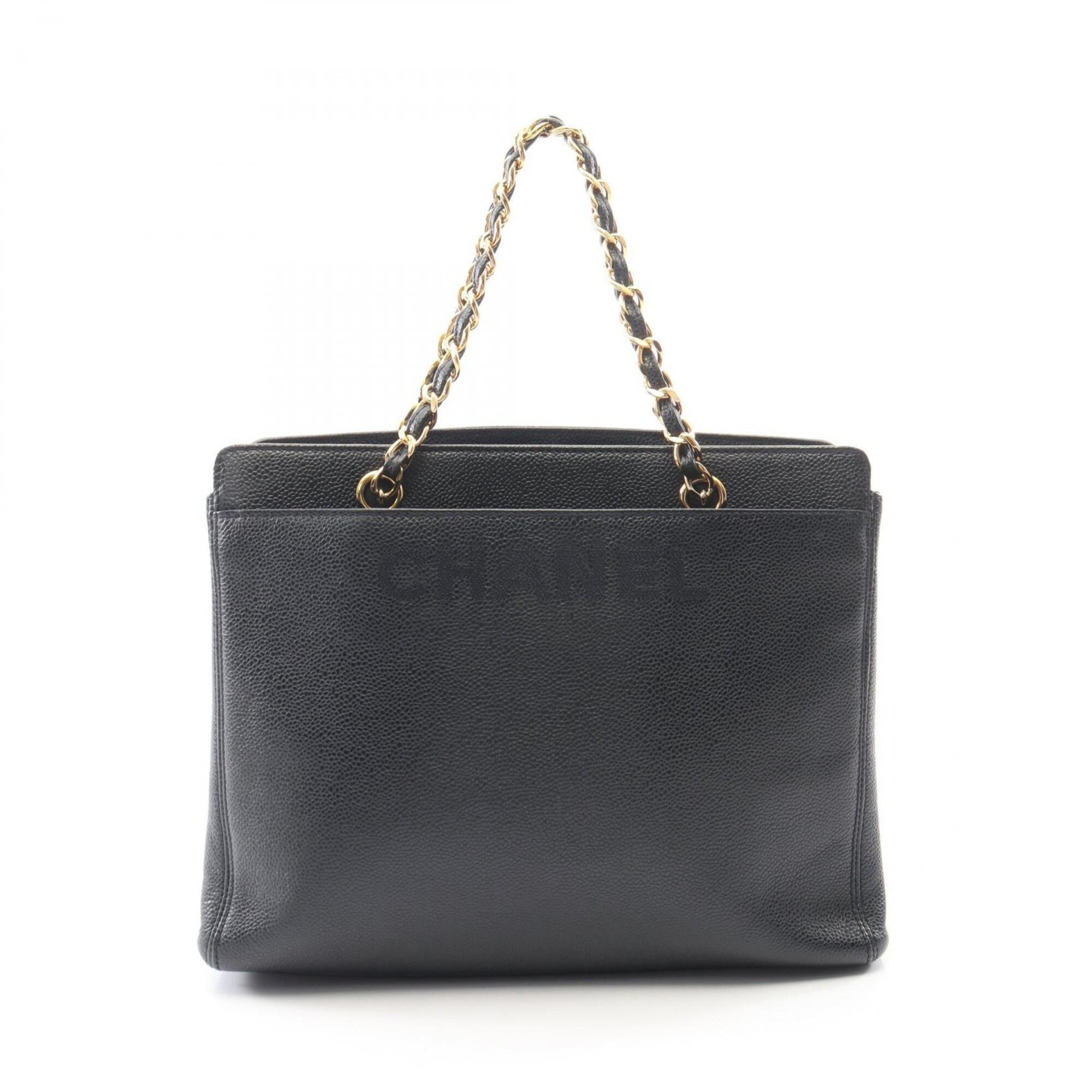 Chanel Navy Canvas Handbag (Pre-Owned)