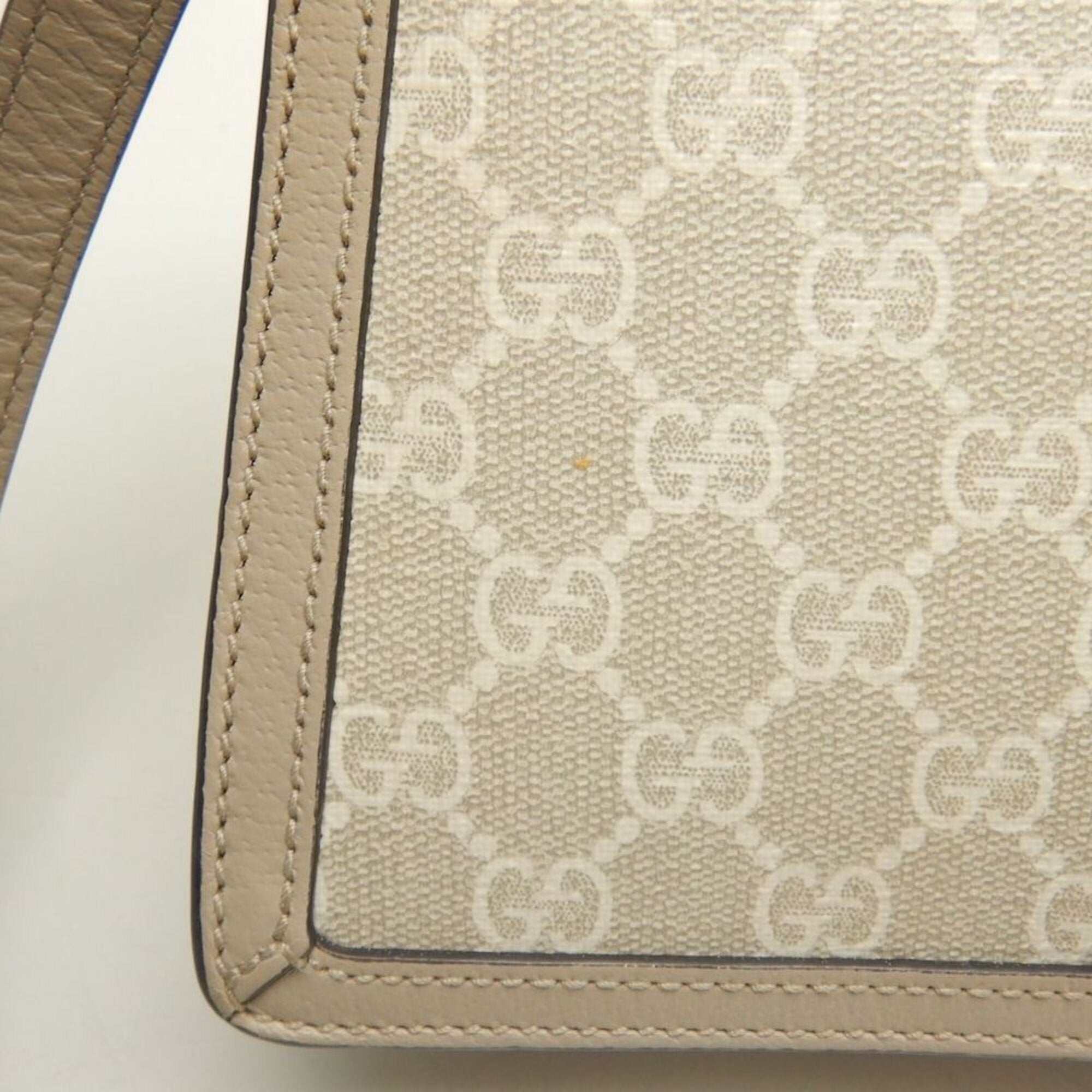 Gucci Beige Gg Supreme Handbag (Pre-Owned)