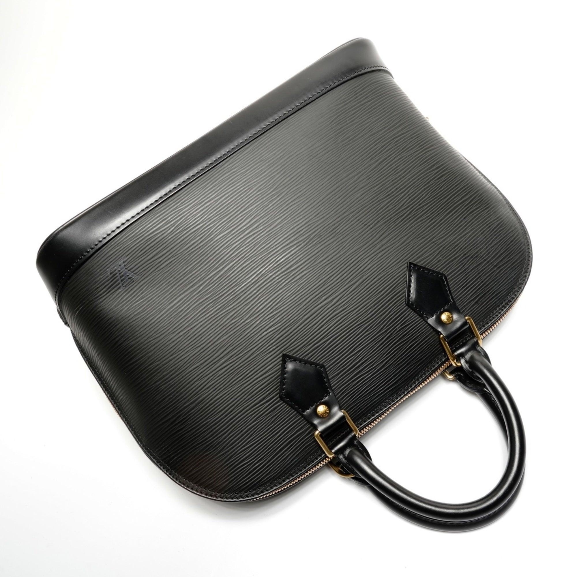 Louis Vuitton Epi Black Epi Leather Handbag (Pre-Owned)