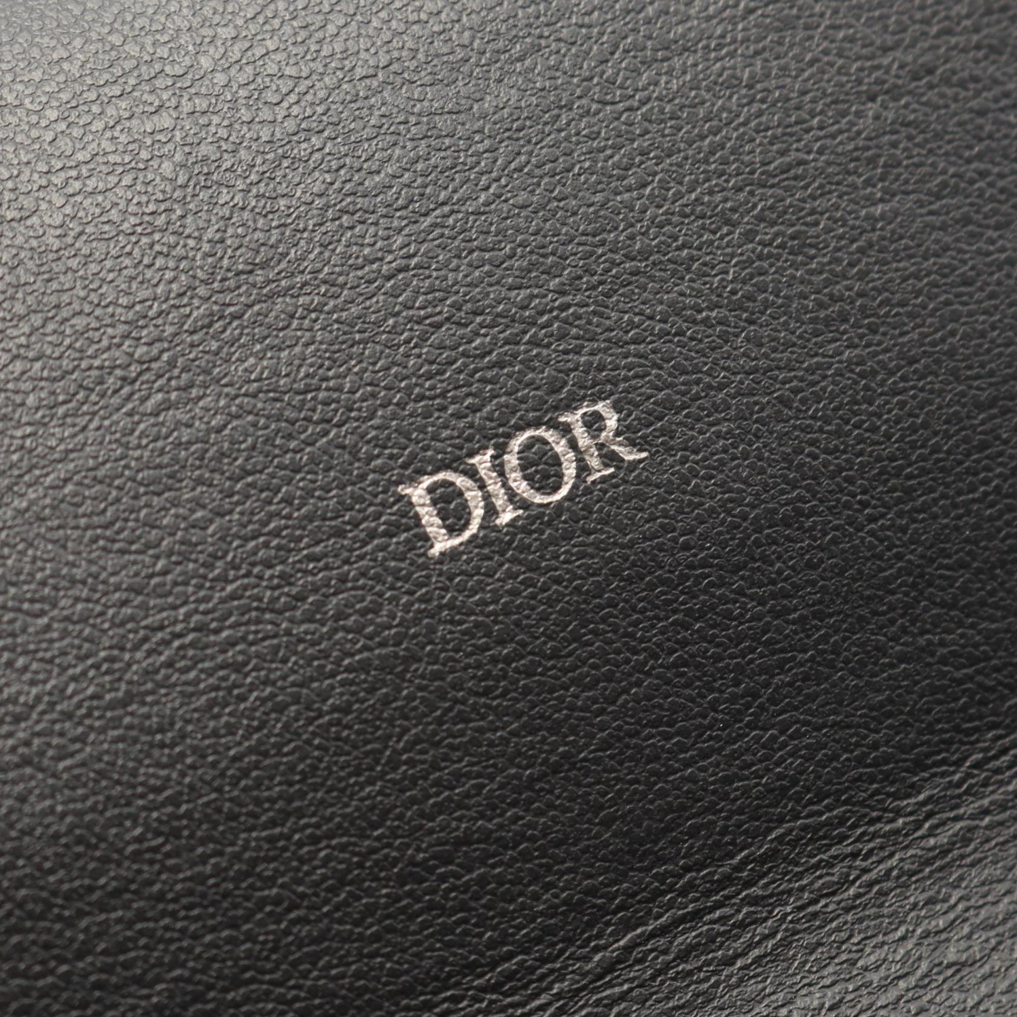 Christian Dior Black Canvas Long Wallet (Bi-Fold) (Pre-Owned)