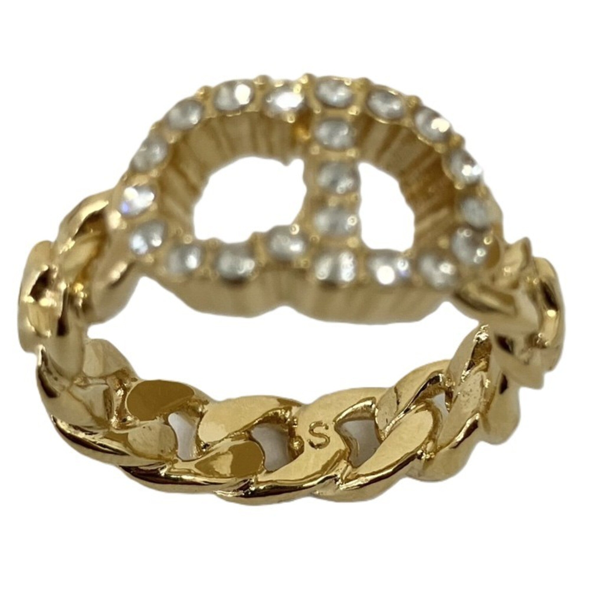 Christian Dior Yellow Gold Band Ring (Pre-Owned)