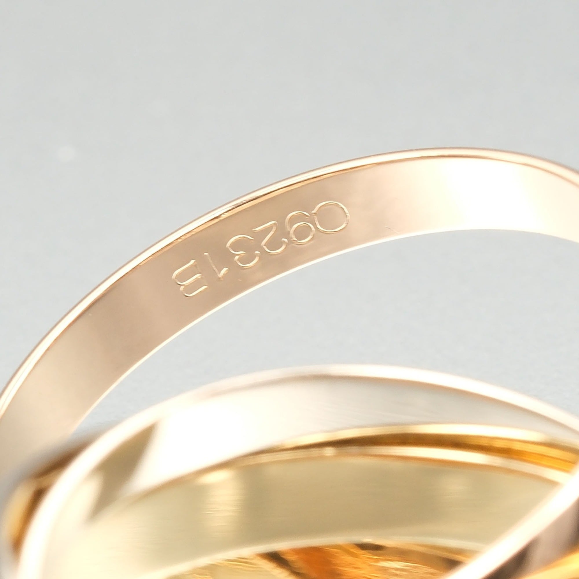 Cartier Yellow Gold (18K) Pink Gold (18K) White Gold (18K) Band Ring (Pre-Owned)