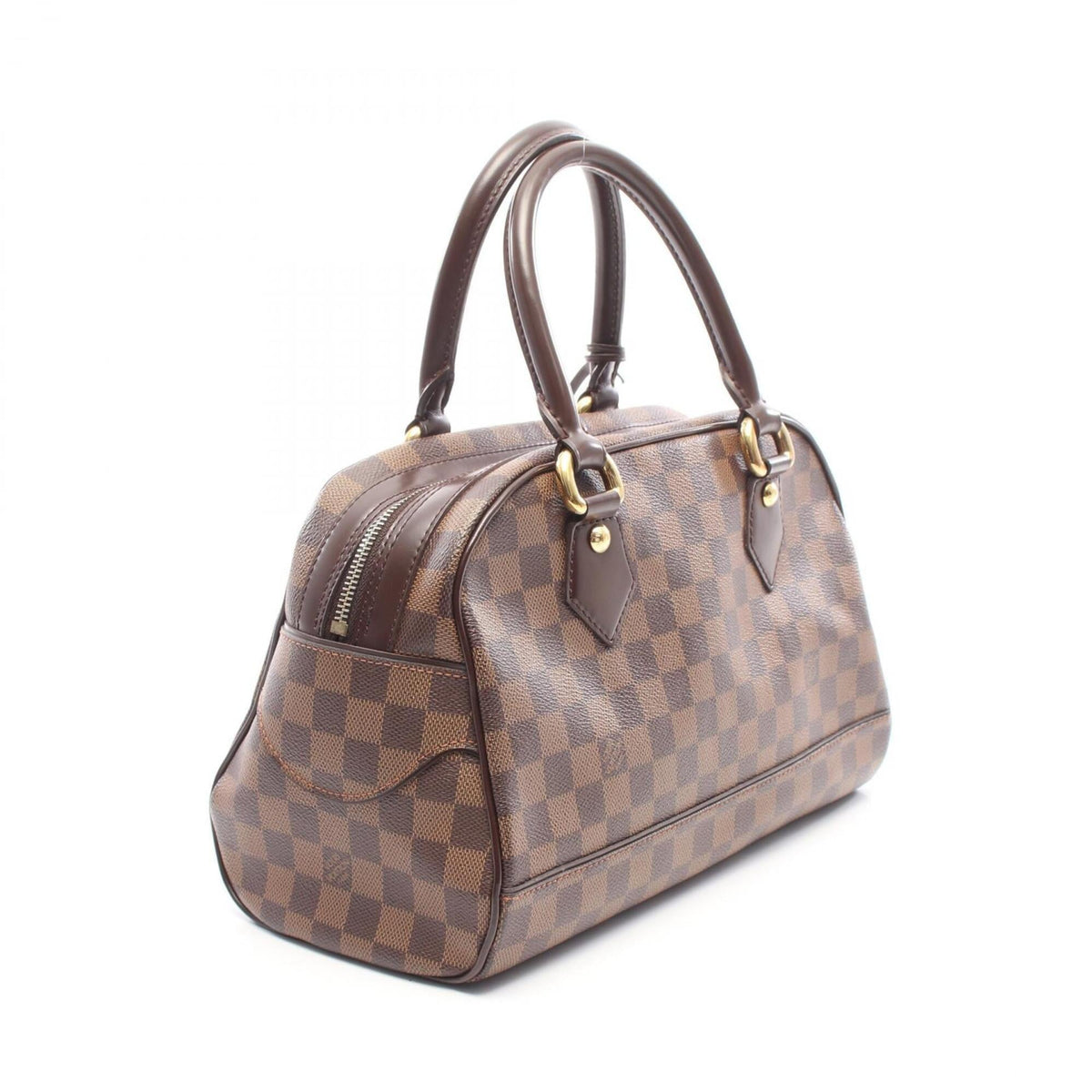Louis Vuitton Brown Damier Canvas Coated Canvas Handbag (Pre-Owned)