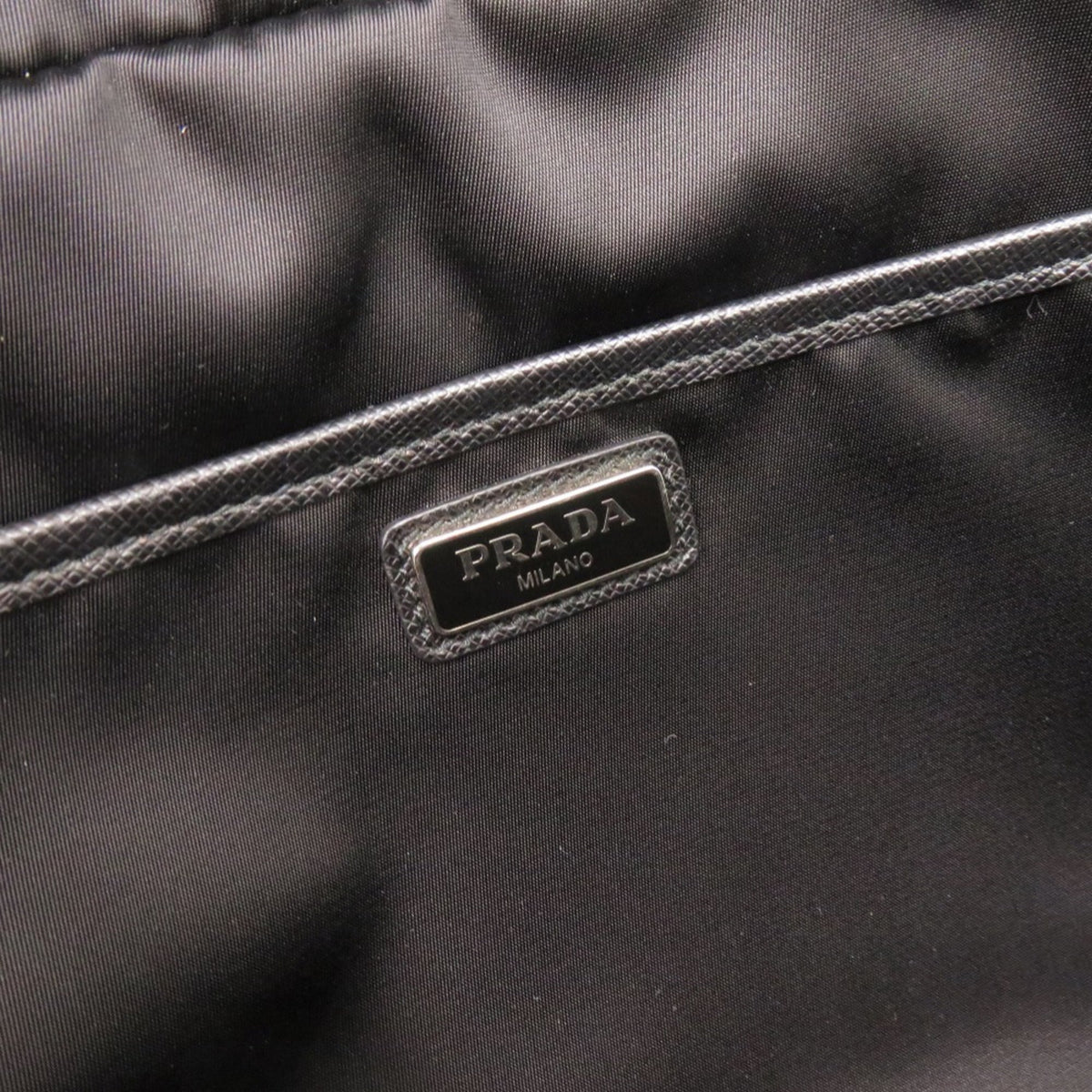 Prada Black Nylon Pouch (Pre-Owned)