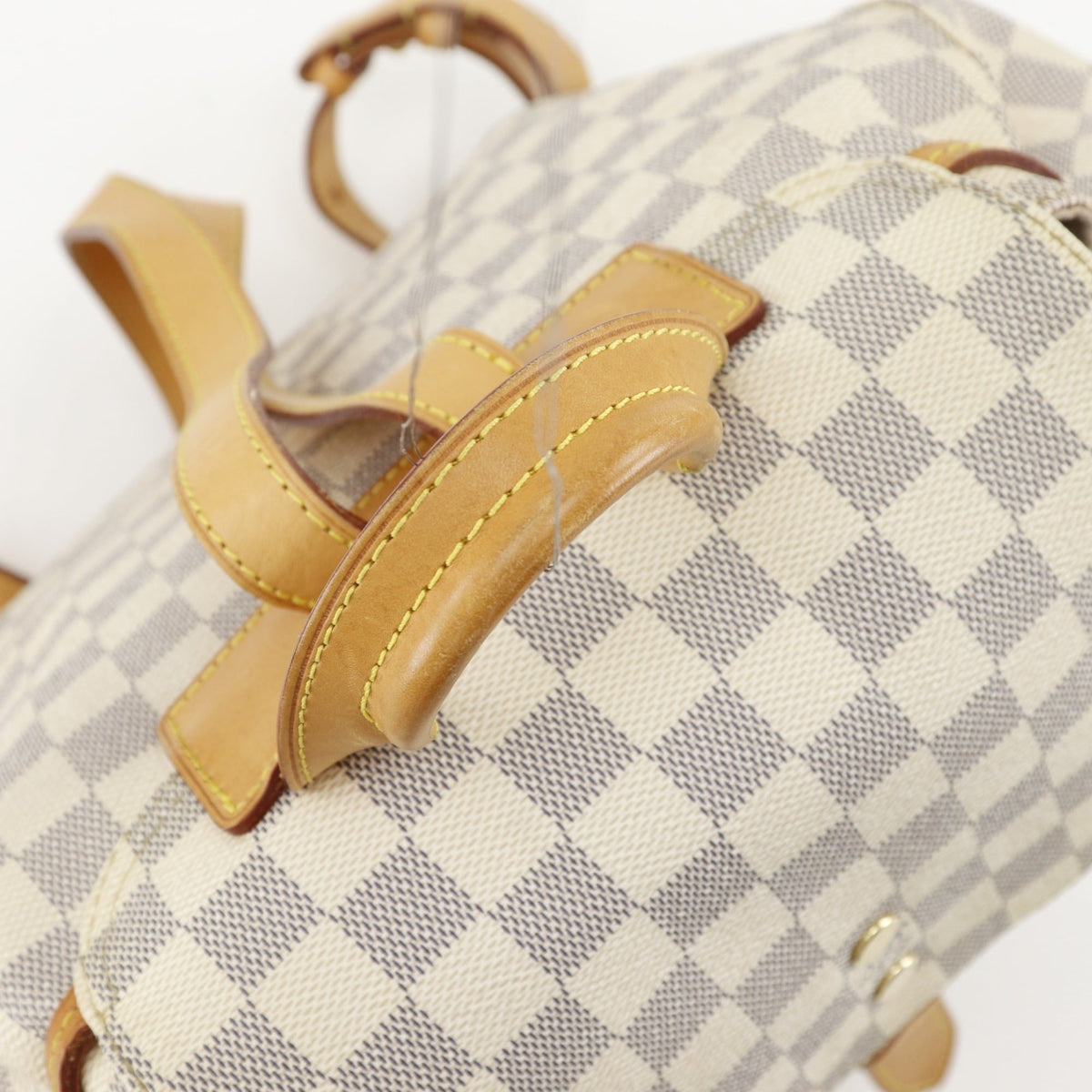 Louis Vuitton White Damier Azur Backpack (Pre-Owned)
