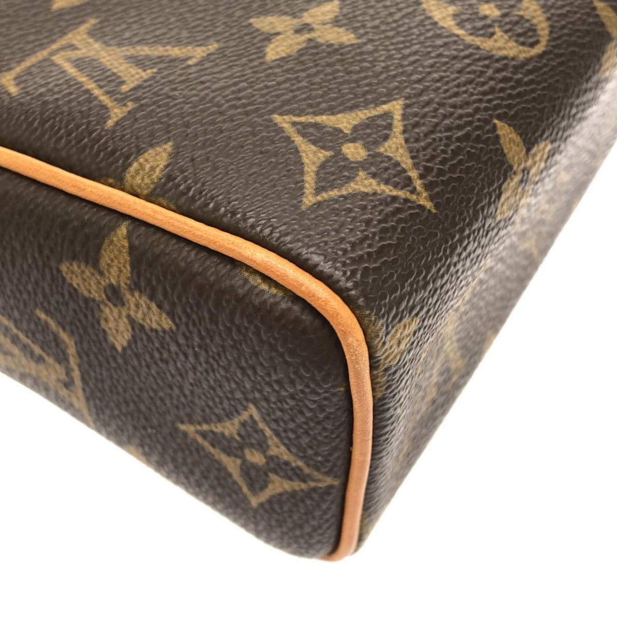 Louis Vuitton Marron Coated Canvas Handbag (Pre-Owned)