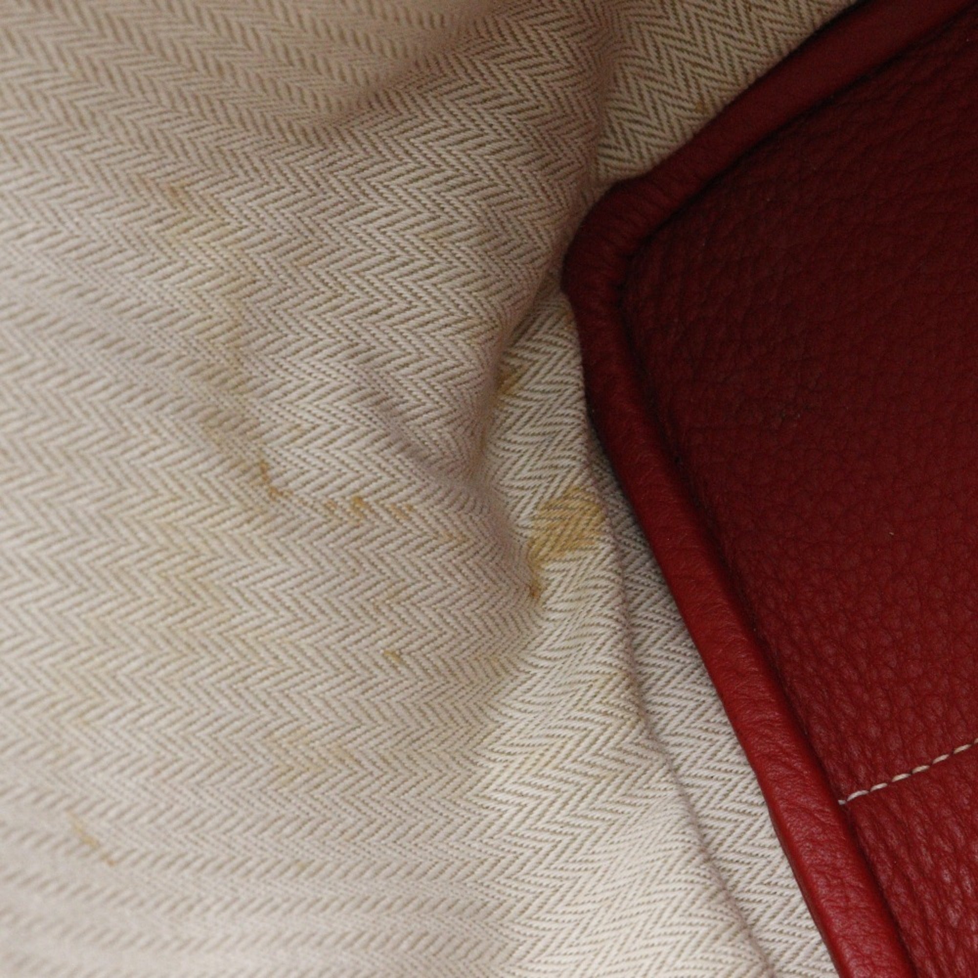 Hermes Red Color Negonda Leather Tote Bag (Pre-Owned)