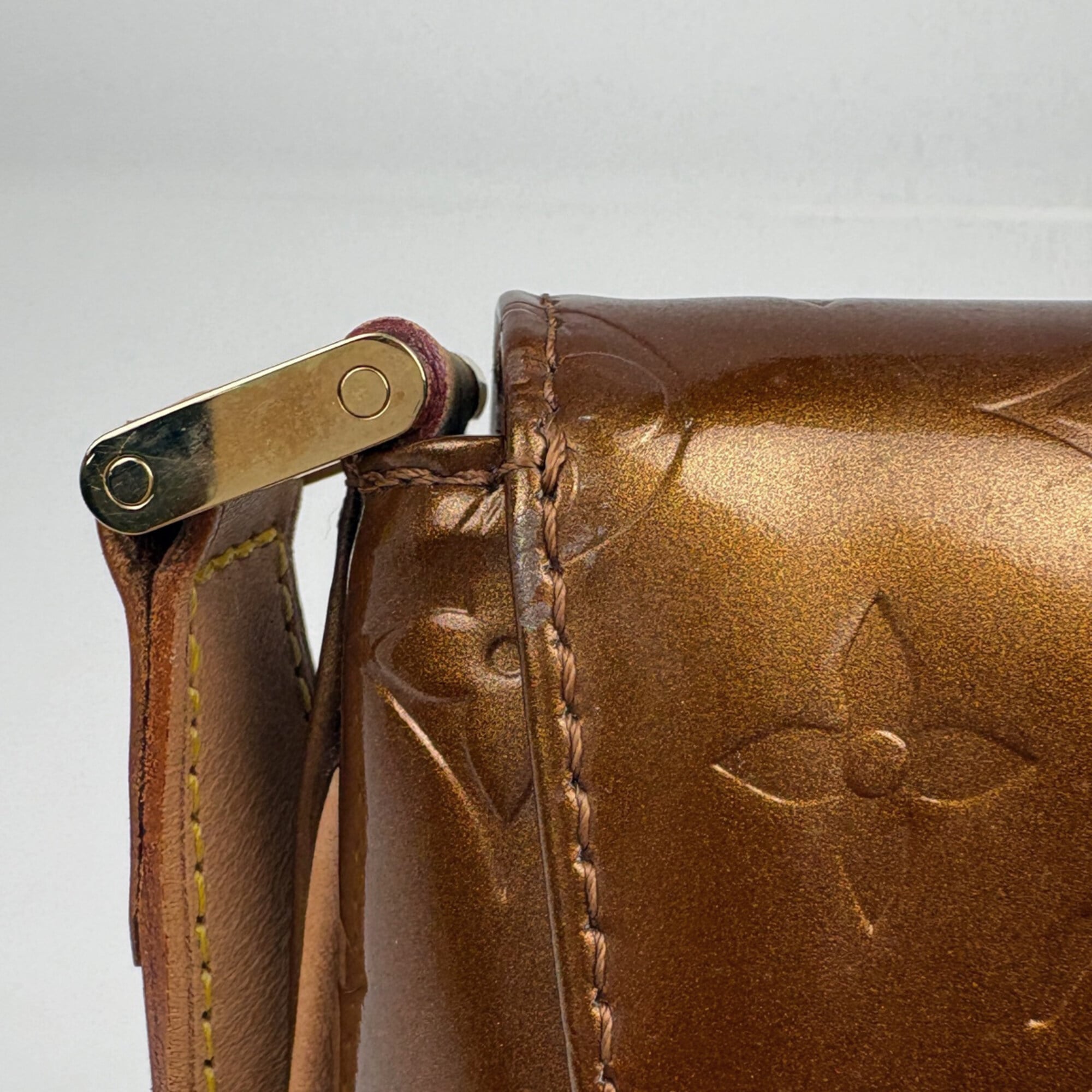 Louis Vuitton Bronze Monogram Vernis Shoulder Bag (Pre-Owned)