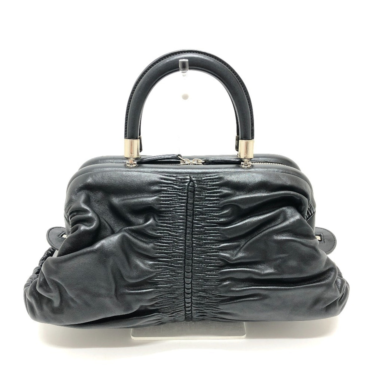 Christian Dior Black Leather Handbag (Pre-Owned)