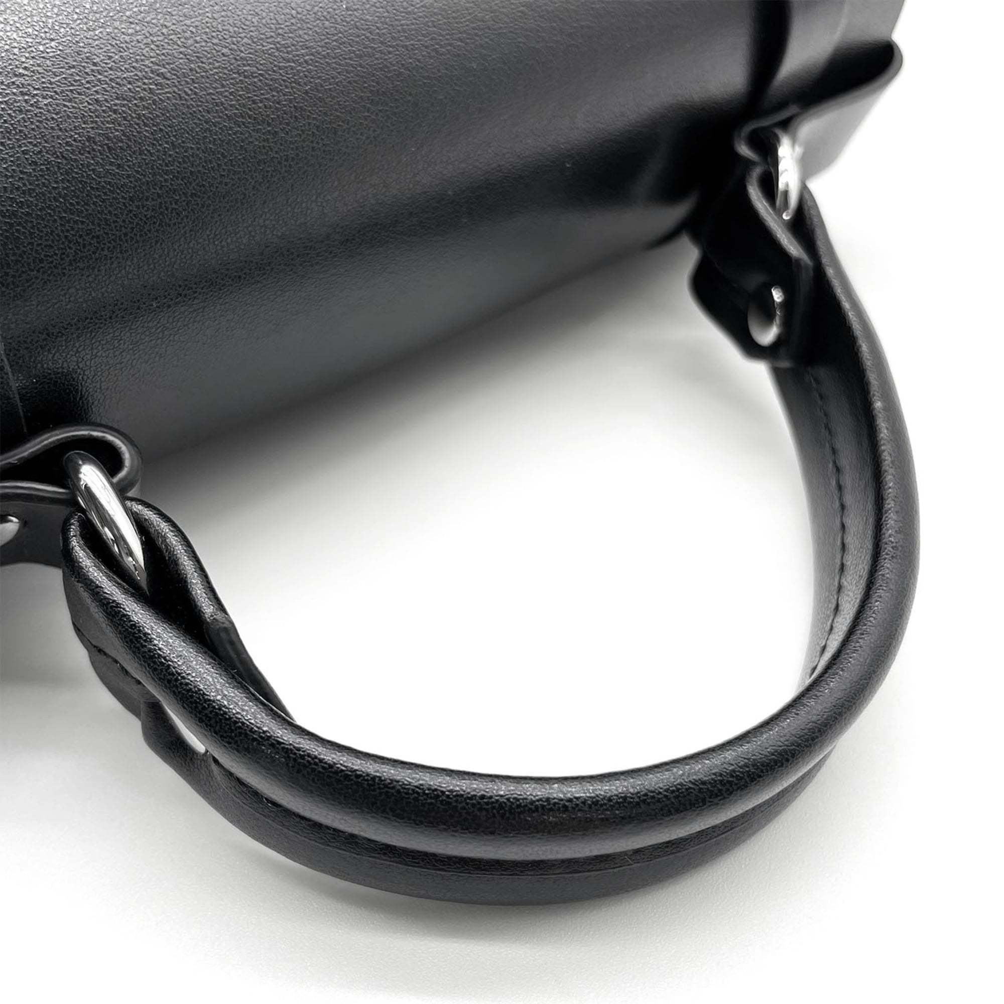 Vivienne Westwood Black Leather Backpack (Pre-Owned)