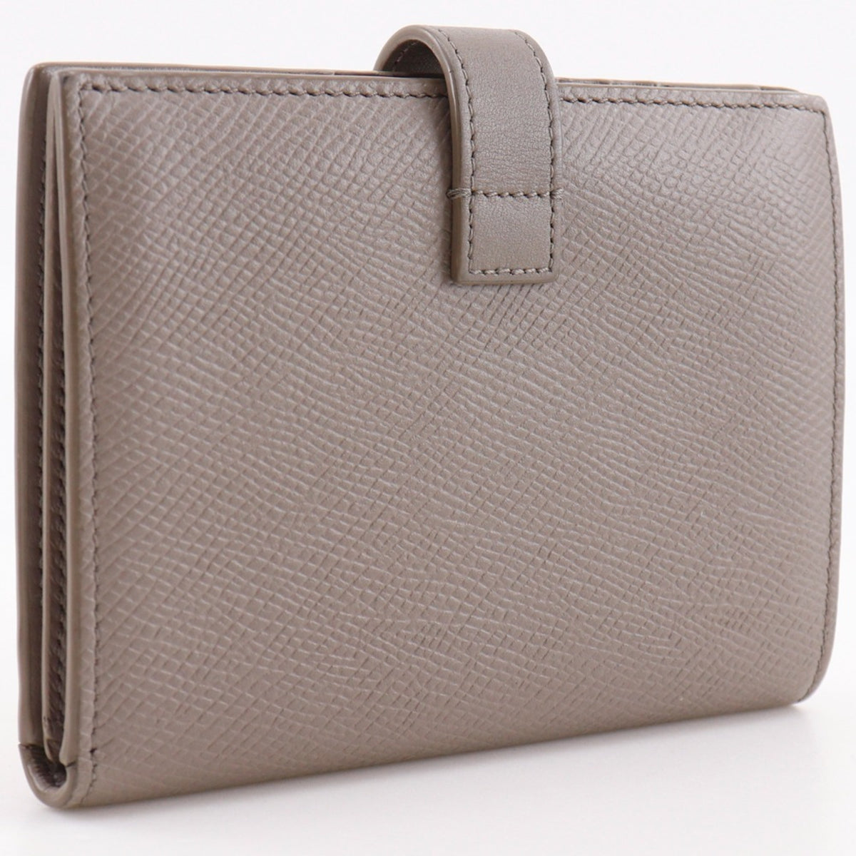 Celine Grayish Leather Wallet (Bi-Fold) (Pre-Owned)