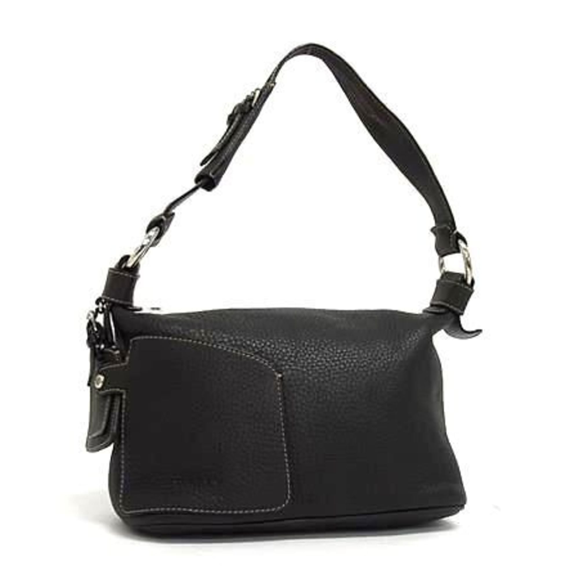 Bally Brown Leather Handbag Shoulder Bag Tote Bag (Pre-Owned)