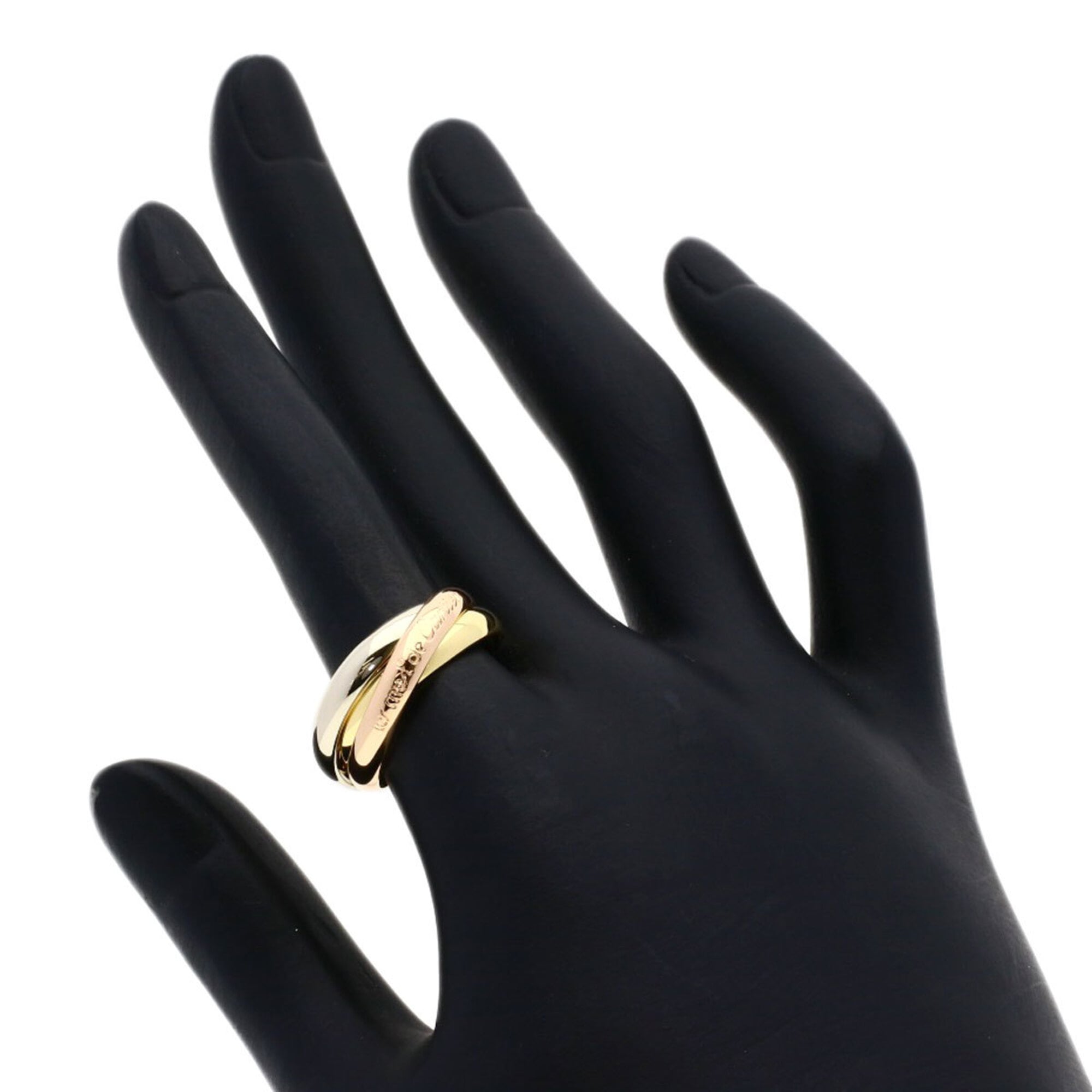 Cartier Yellow Gold (18K) Pink Gold (18K) White Gold (18K) Band Ring (Pre-Owned)
