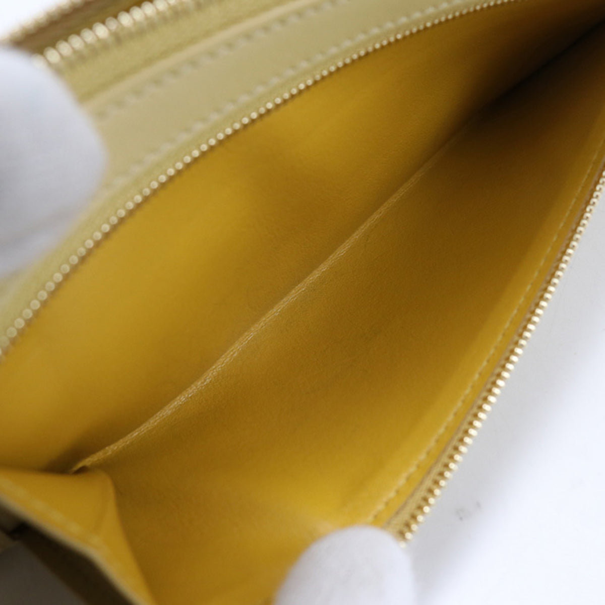 Loewe Yellow Leather Long Wallet (Bi-Fold) (Pre-Owned)