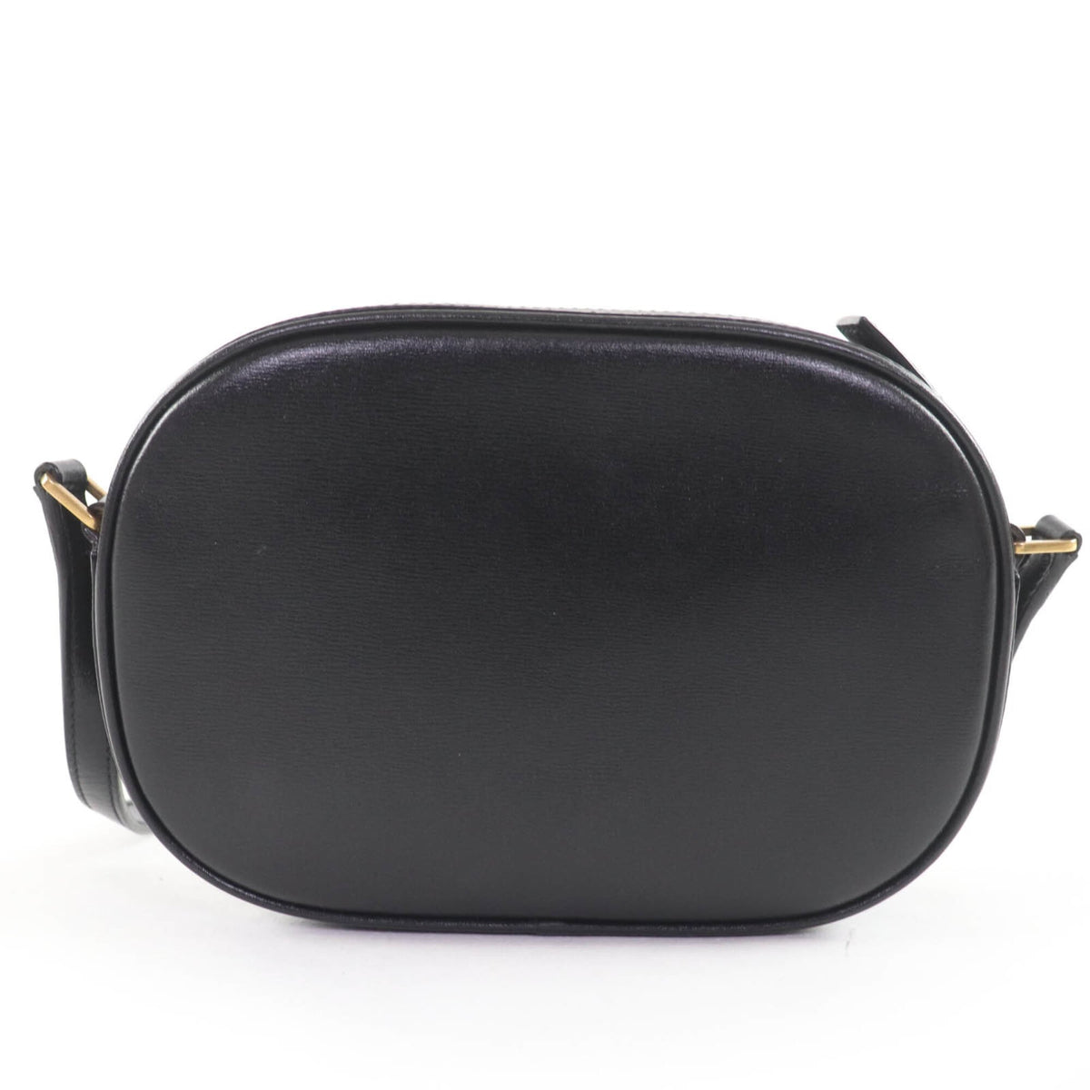 Saint Laurent Black Leather Shoulder Bag (Pre-Owned)