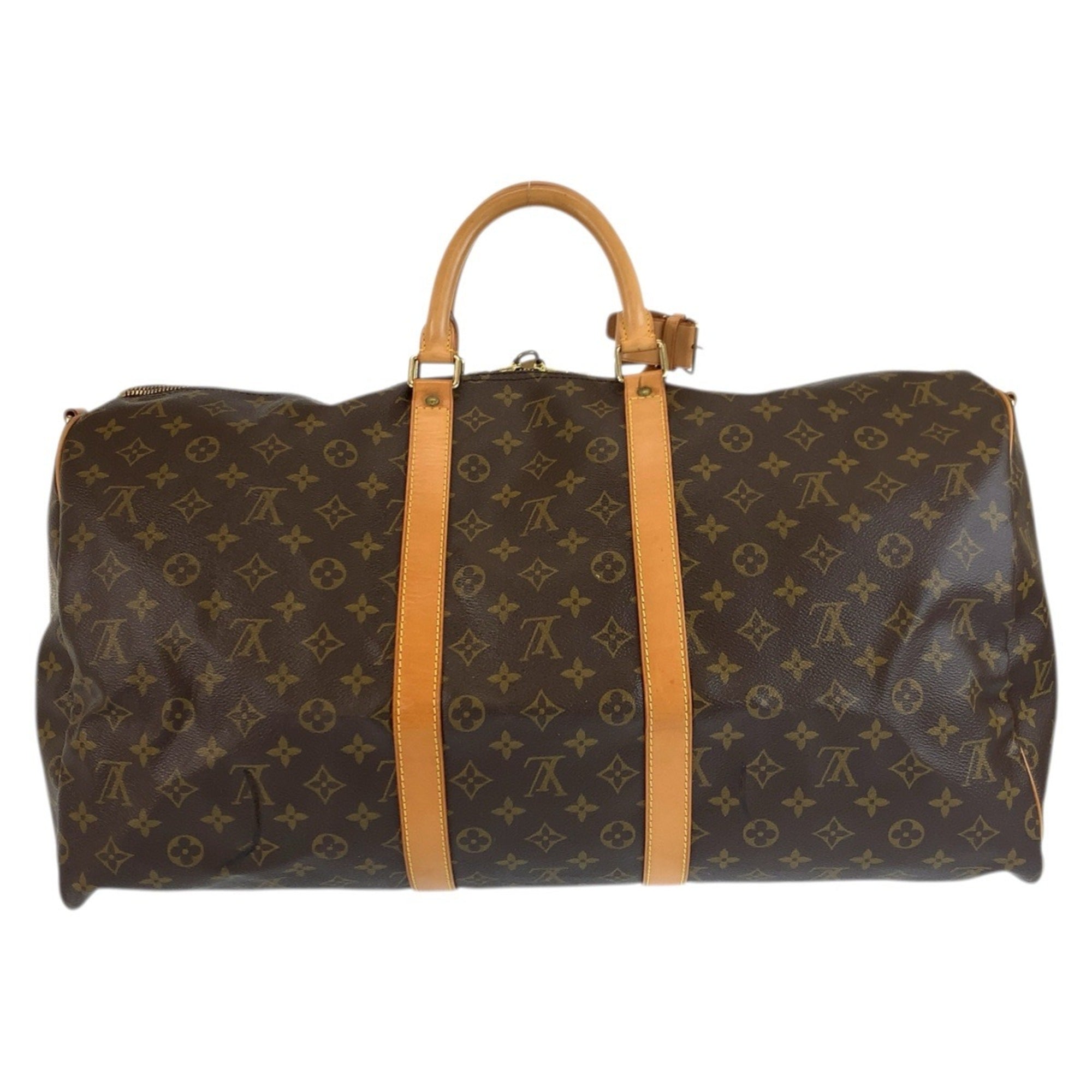 Louis Vuitton Brown Monogram Monogram Boston Bag Shoulder Bag (Pre-Owned)