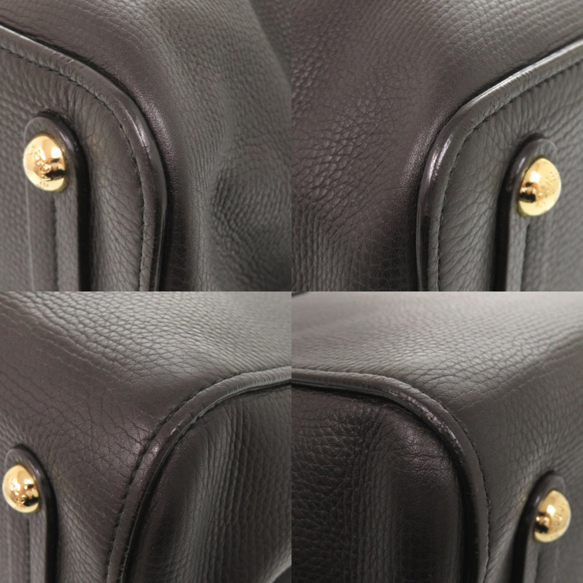 Dolce & Gabbana Black Leather Tote Bag (Pre-Owned)