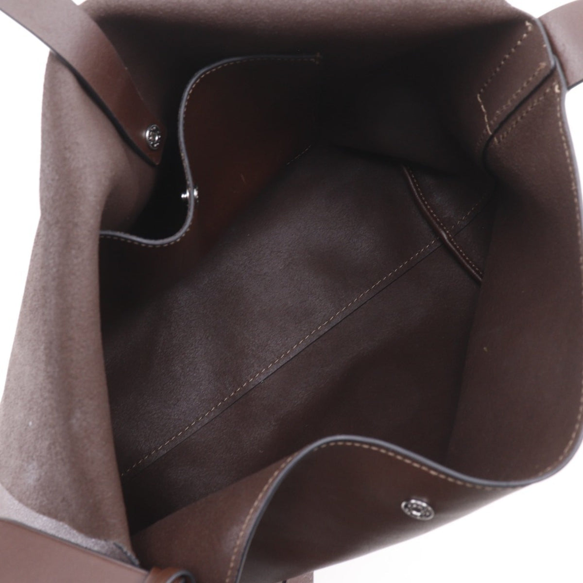 Coach Brown Leather Messenger Bag (Pre-Owned)