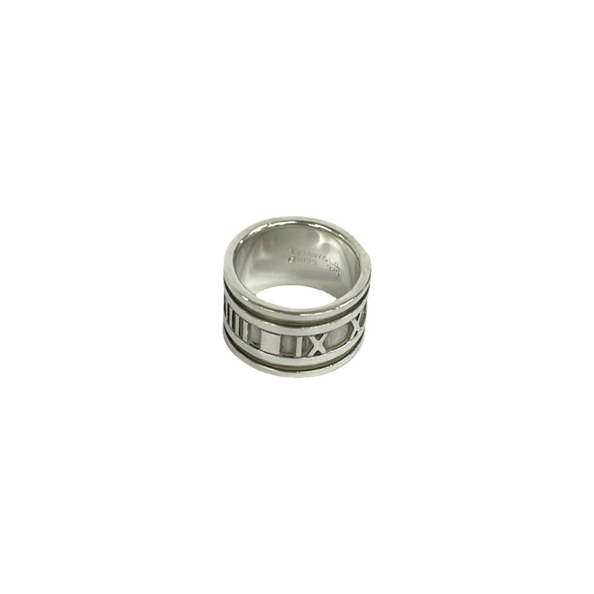 Tiffany Silver Silver 925 Band Ring (Pre-Owned)