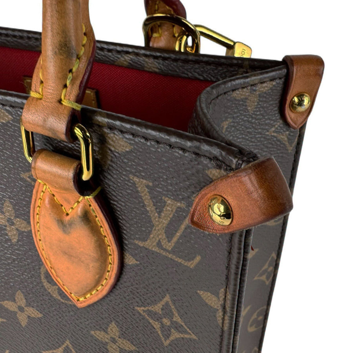 Louis Vuitton Brown Monogram Monogram Handbag Shoulder Bag (Pre-Owned)