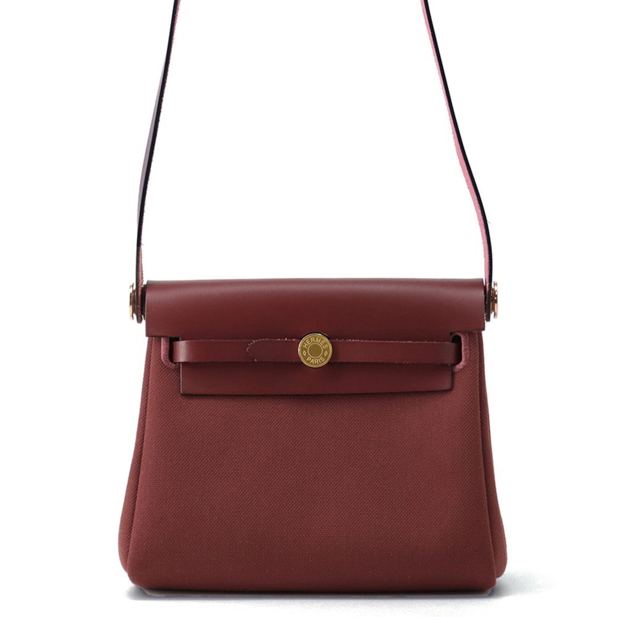 Hermes Kara Rouge H Handbag Shoulder Bag (Pre-Owned)