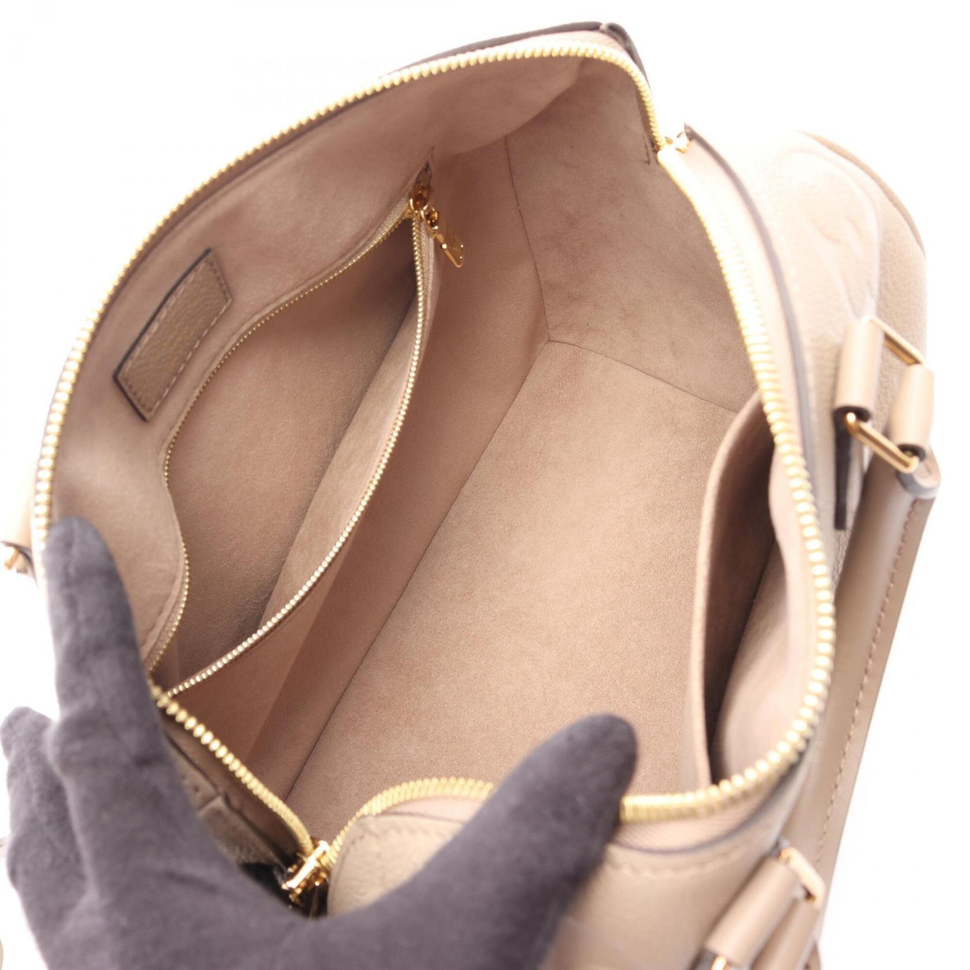 Louis Vuitton Beige Leather Handbag (Pre-Owned)
