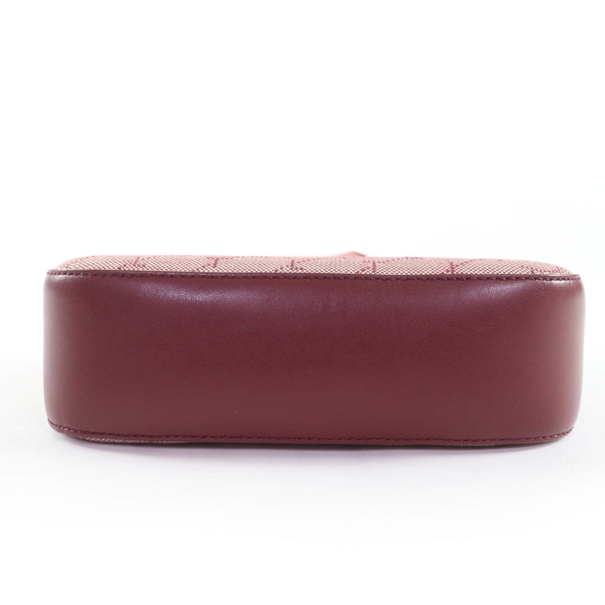 Stella Mccartney Bordeaux Canvas Leather Shoulder Bag (Pre-Owned)